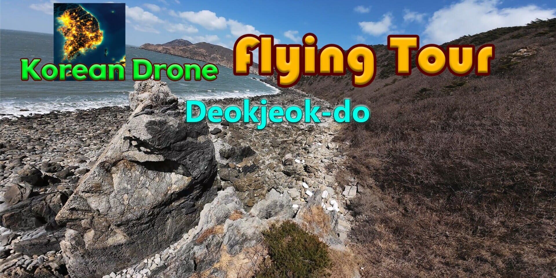 Artwork for Korean Drone Flying Tour Deokjeok-do