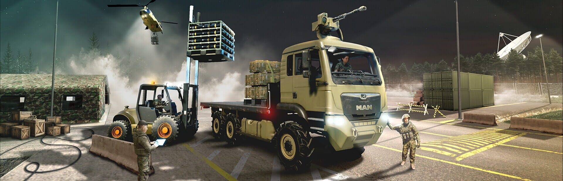 Artwork for Military Logistics Simulator