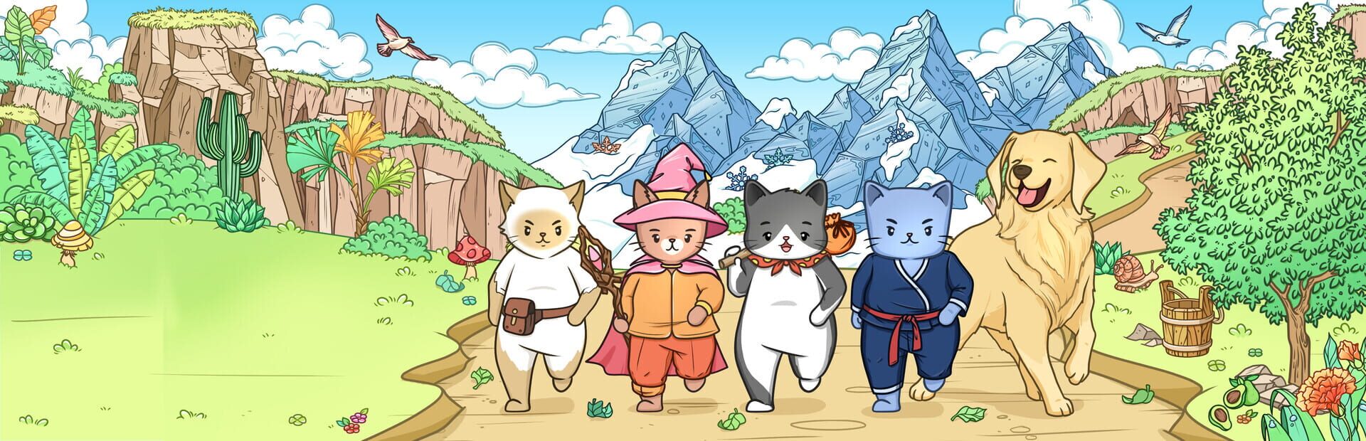 Artwork for Lots of Cats on an Adventure