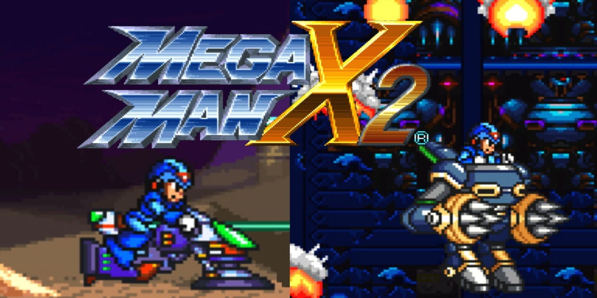 Mega Man X2 artwork