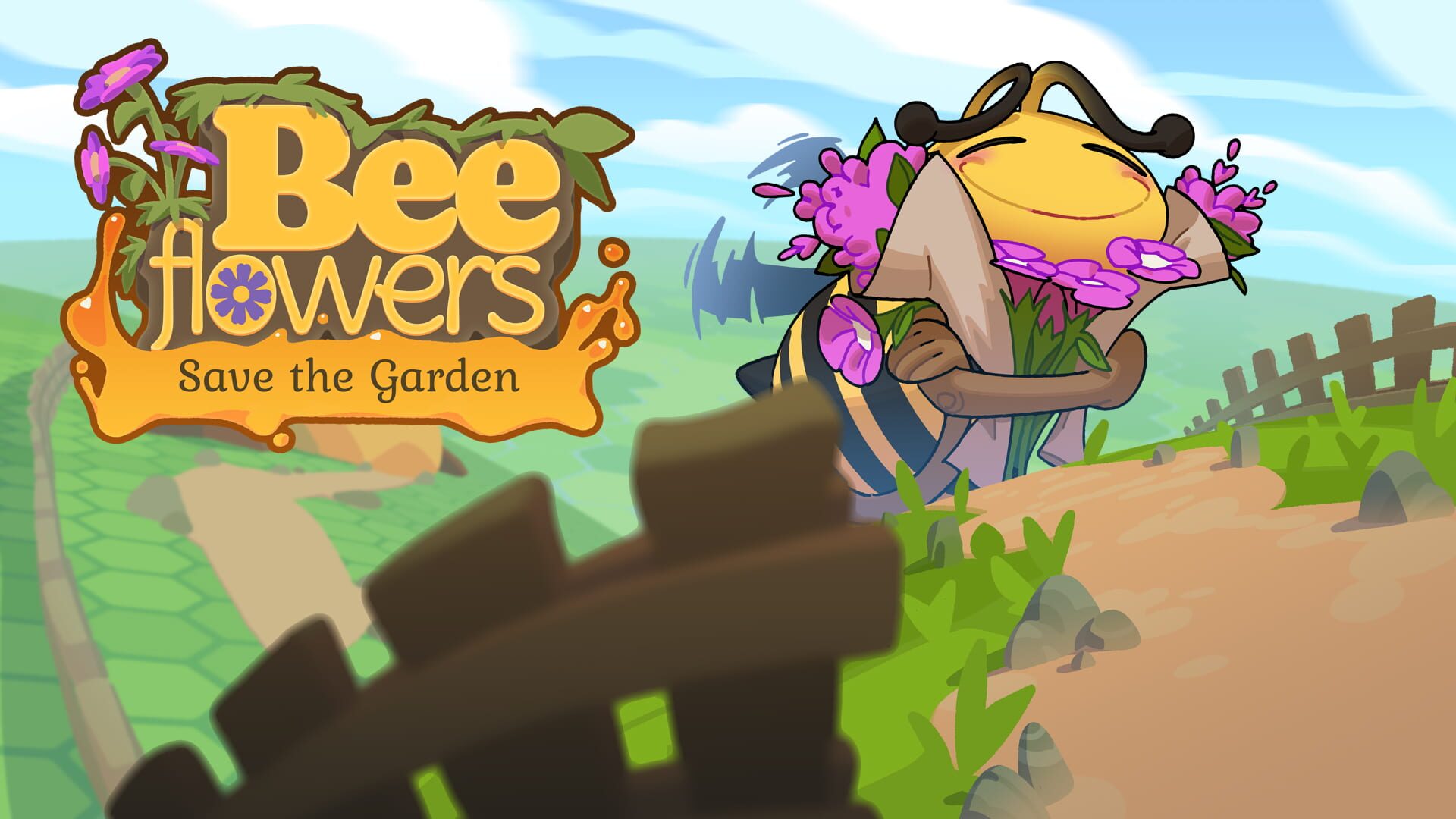 Bee Flowers: Save the Garden artwork