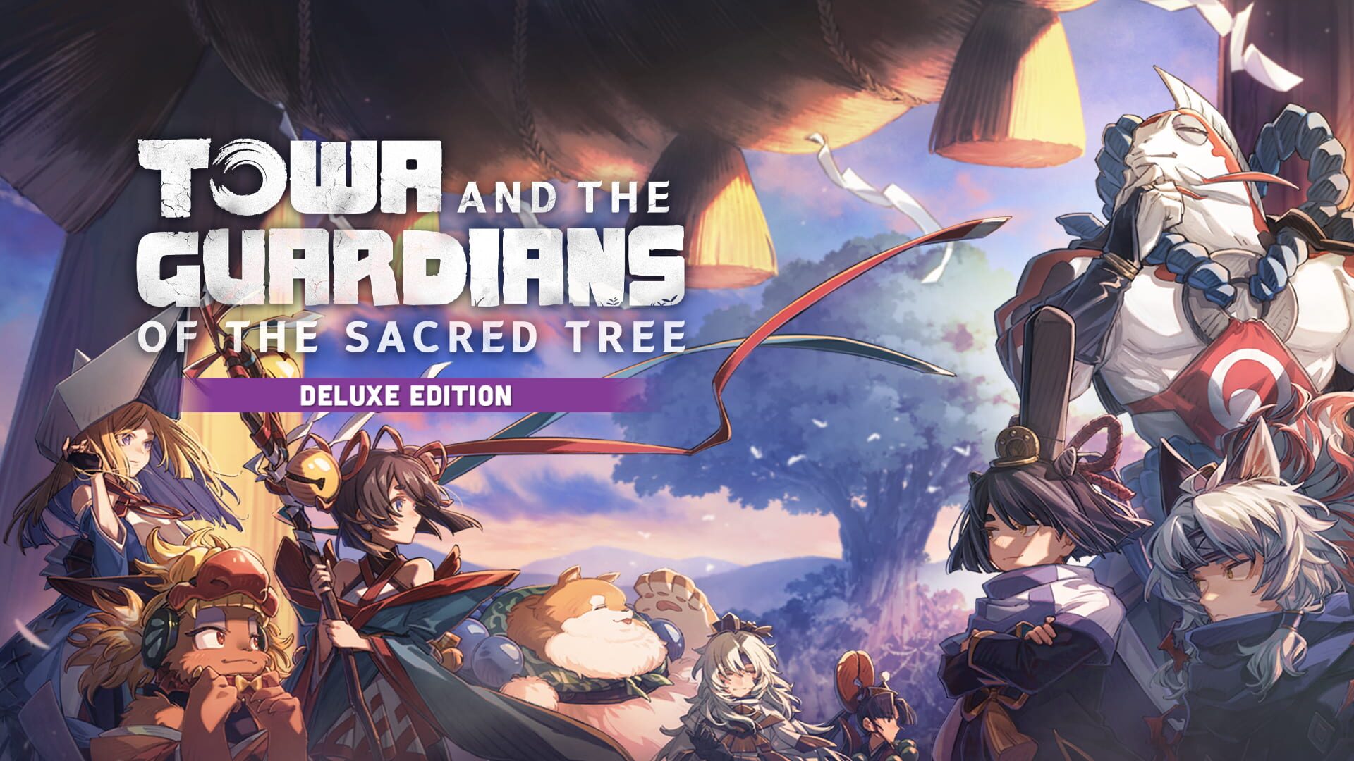 Towa and the Guardians of the Sacred Tree: Deluxe Edition artwork