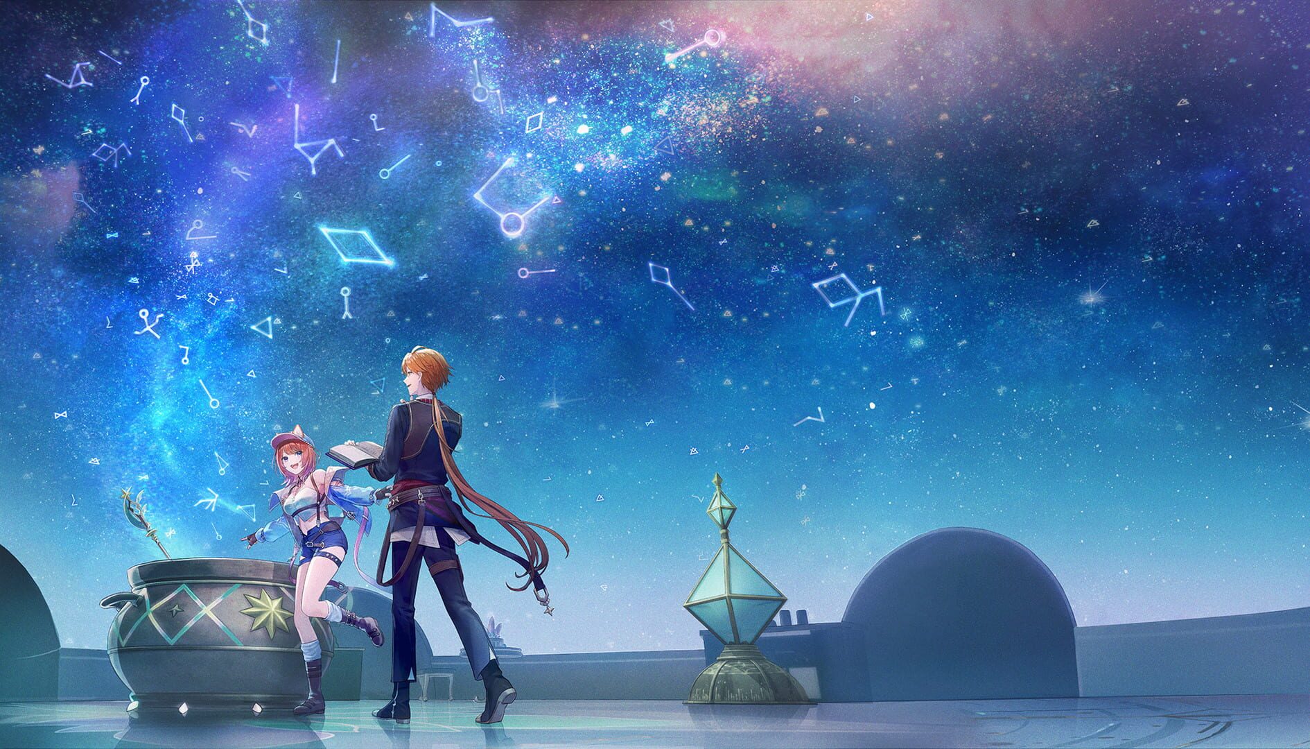 Atelier Resleriana: The Red Alchemist & the White Guardian artwork