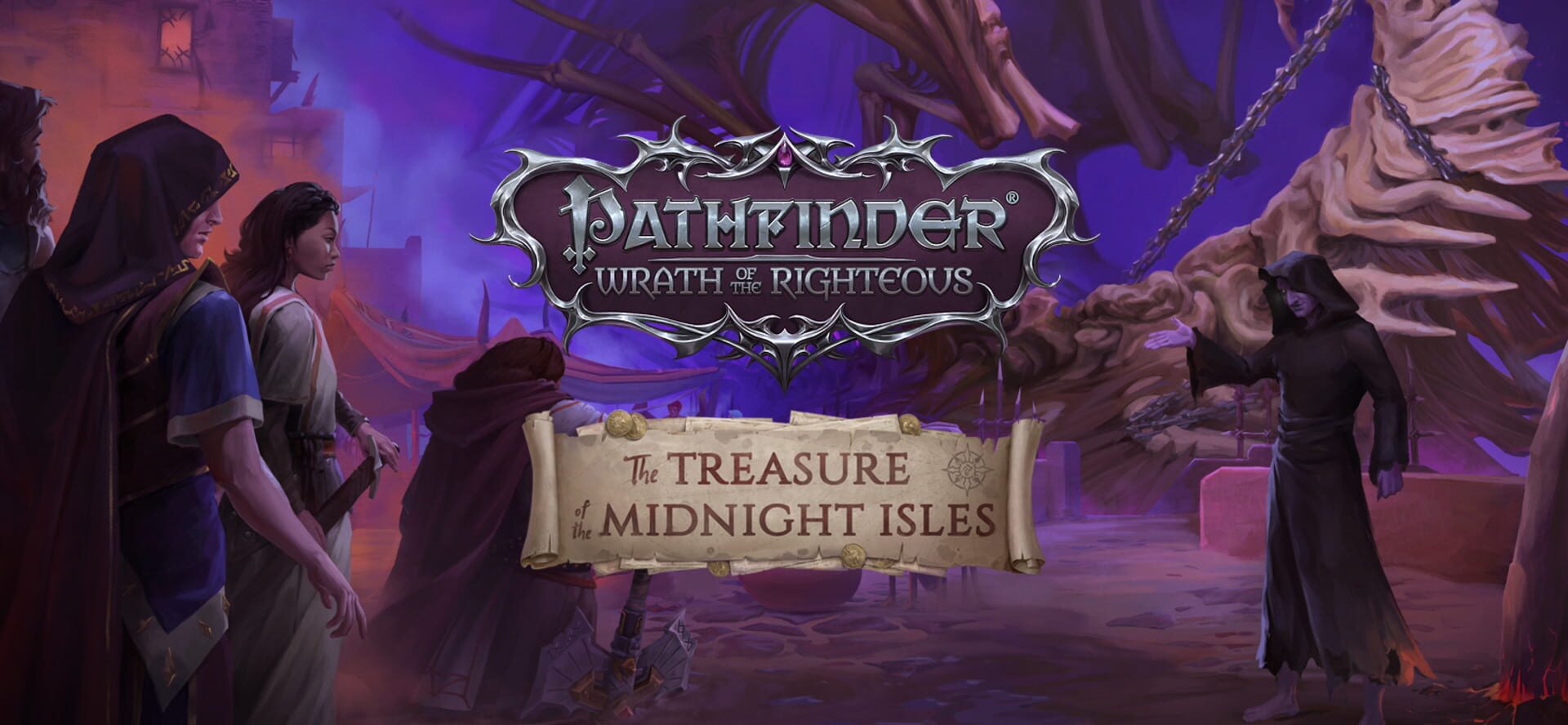 Pathfinder: Wrath of the Righteous - The Treasure of the Midnight Isles artwork