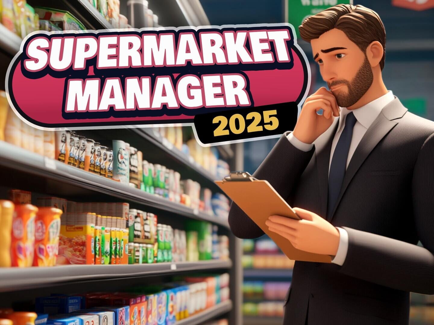 Supermarket Manager 2025 artwork