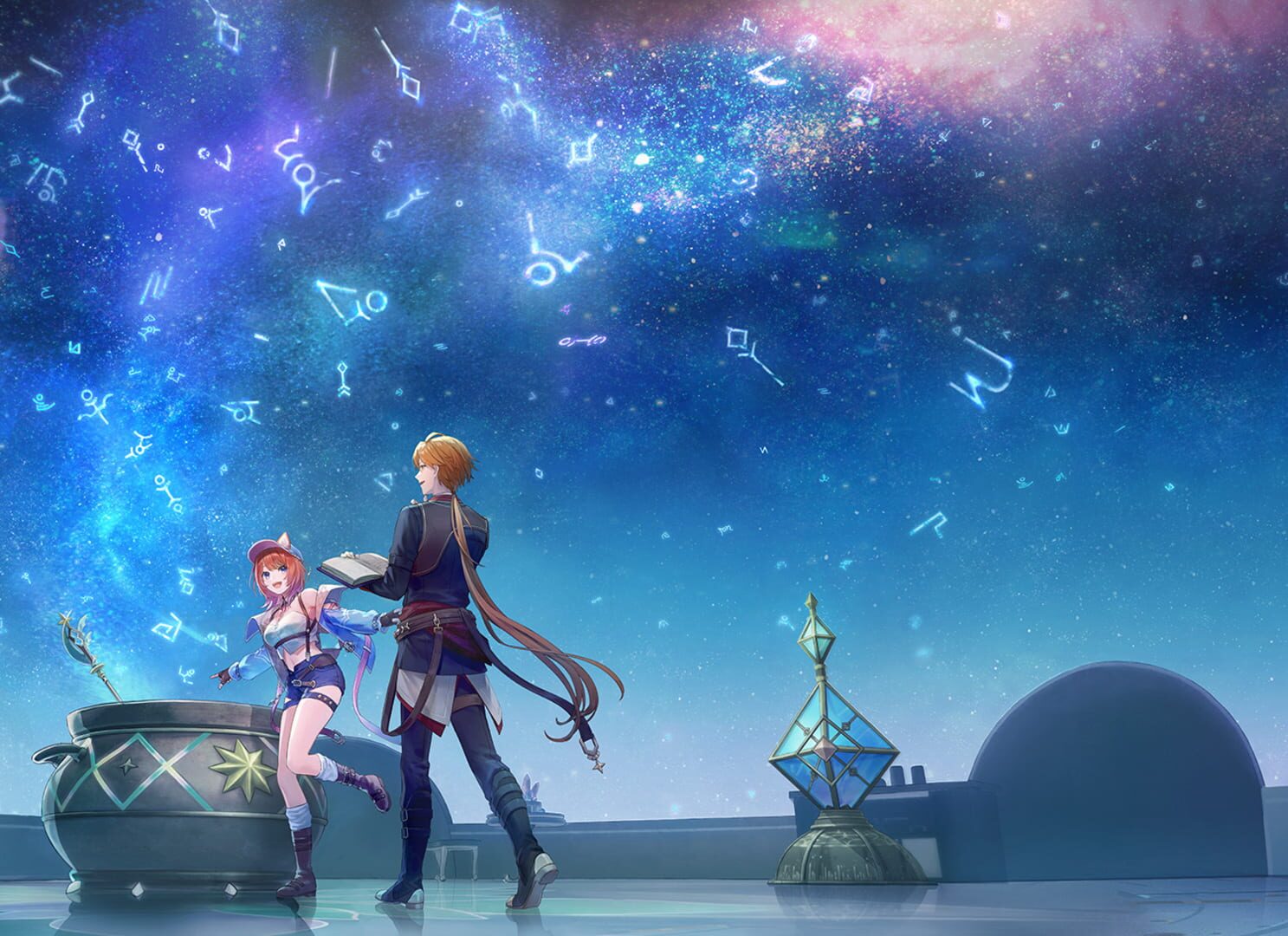 Atelier Resleriana: The Red Alchemist & the White Guardian artwork