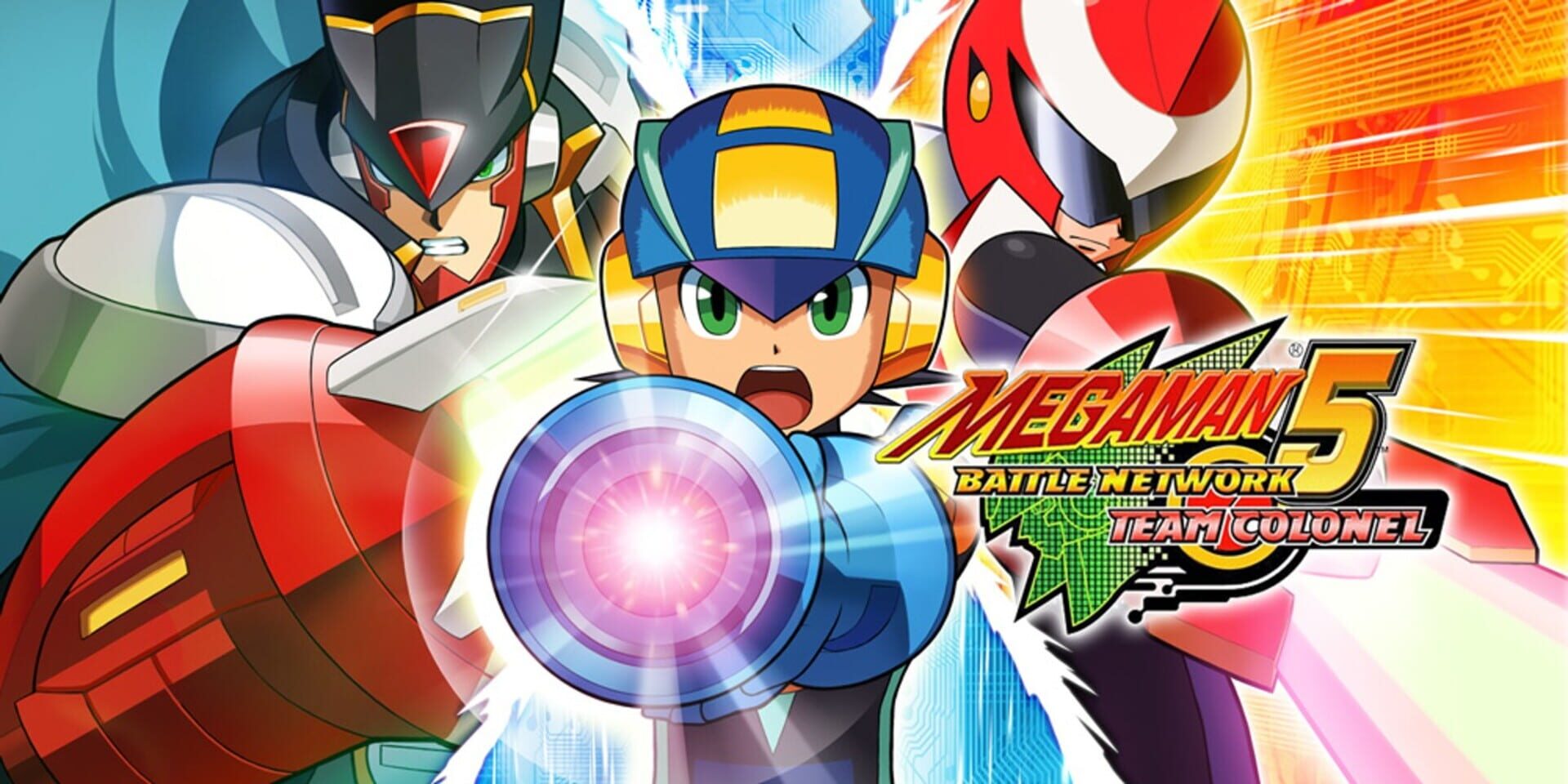 Artwork for Mega Man Battle Network 5: Team Colonel