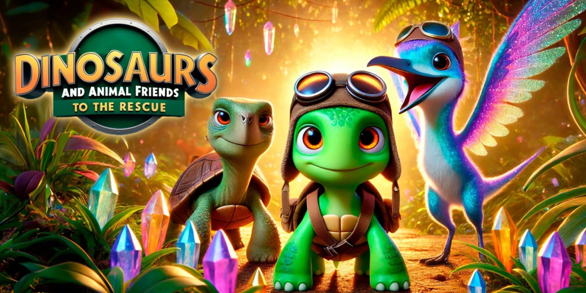 Artwork for Dinosaurs and Animal Friends to the Rescue