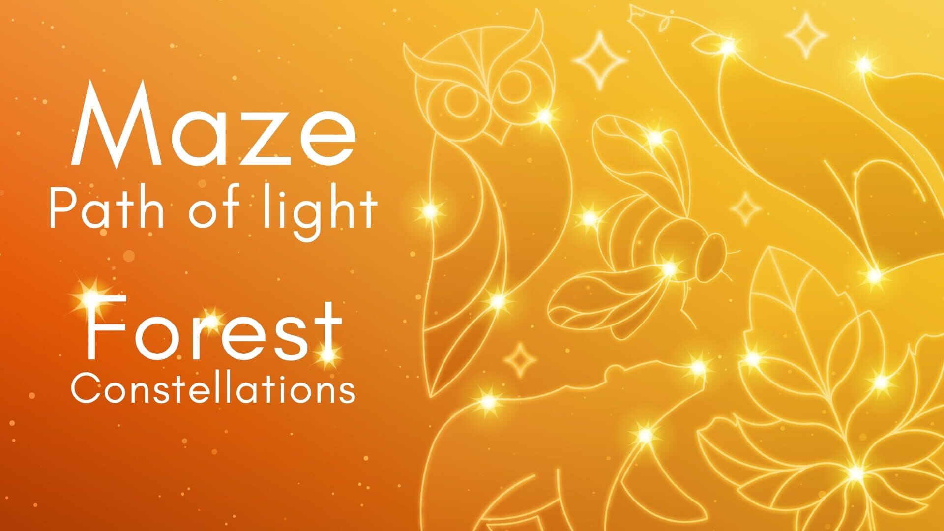 Maze: Path of Light - Forest Constellations artwork