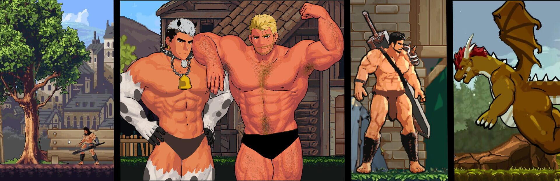Artwork for Rainbow Cloud: A Gay RPG