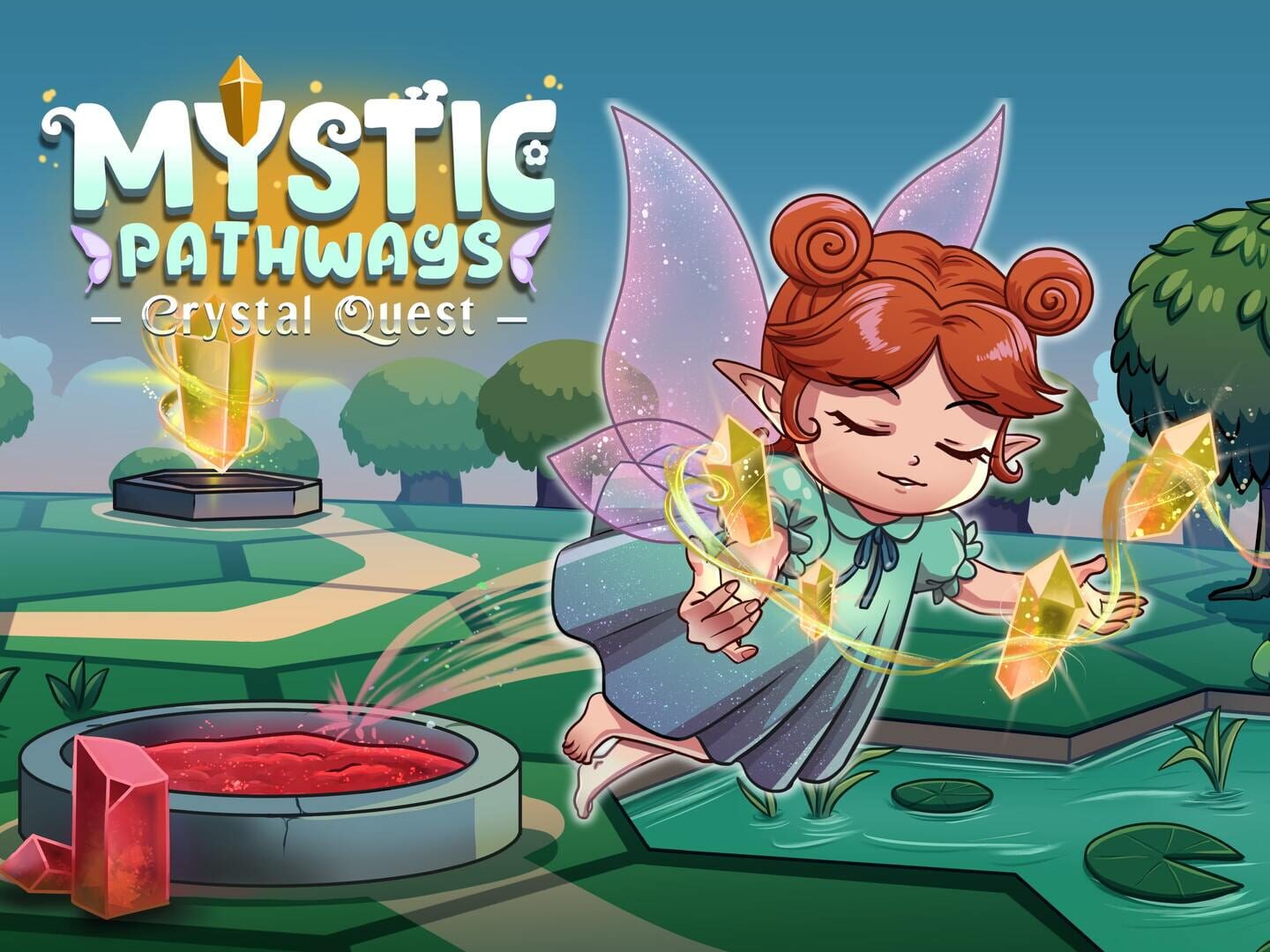 Mystic Pathways: Crystal Quest artwork