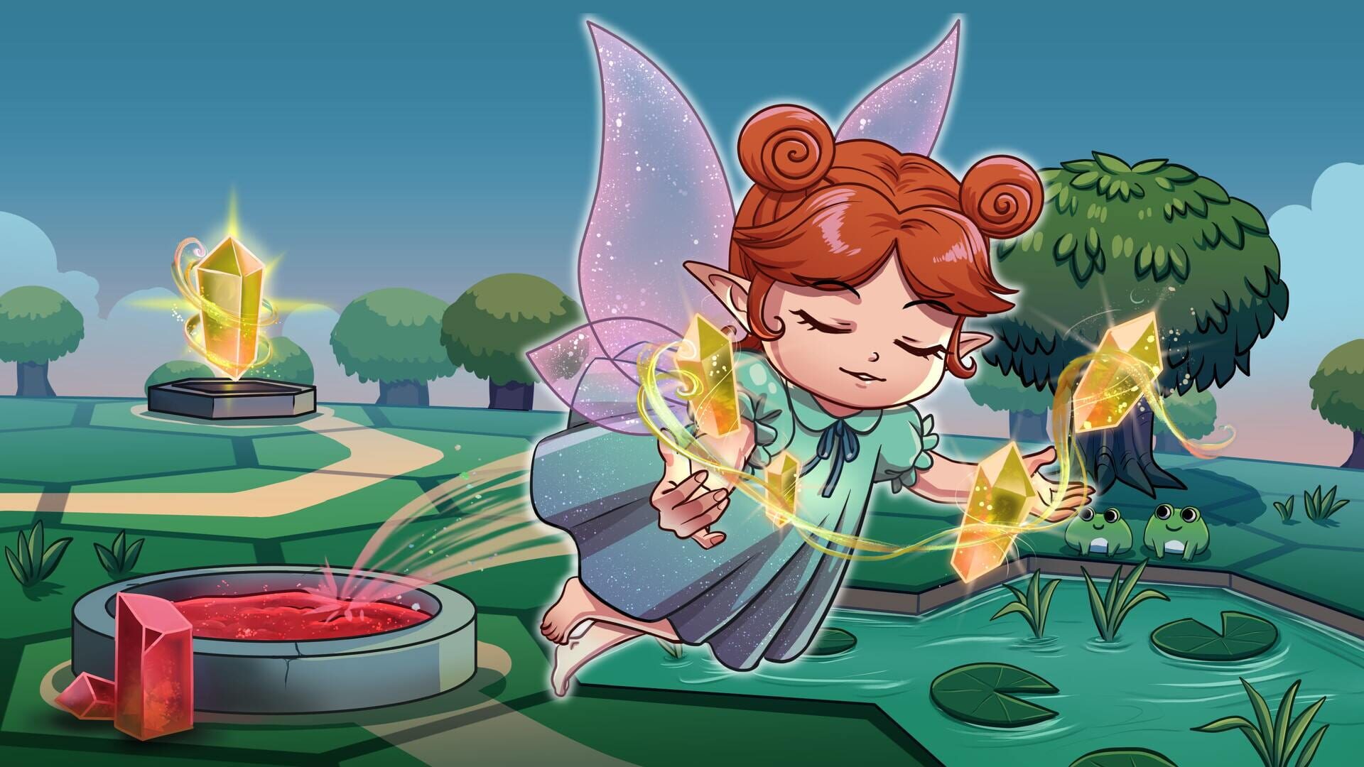 Mystic Pathways: Crystal Quest artwork