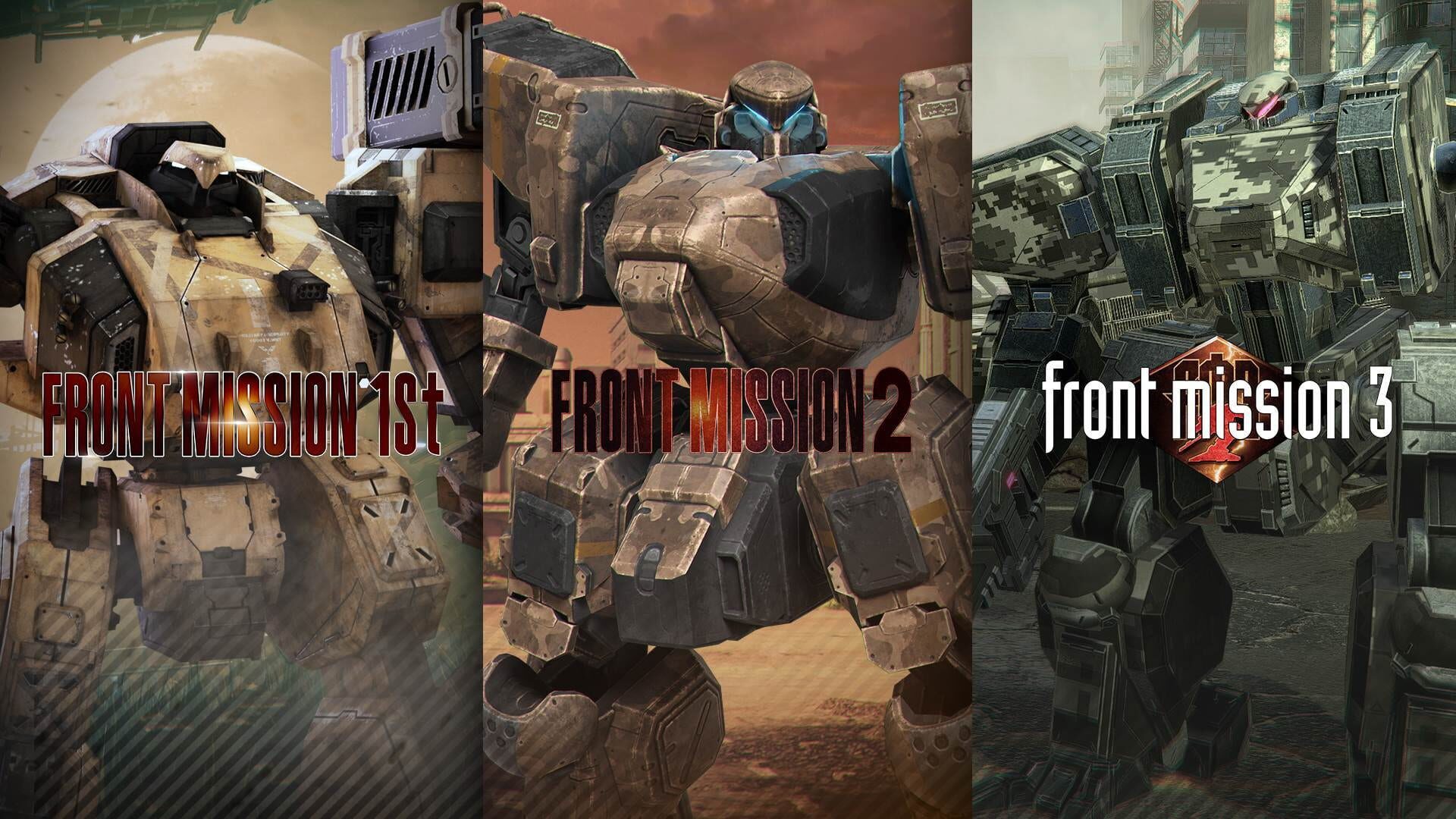 Front Mission Remake Trilogy artwork
