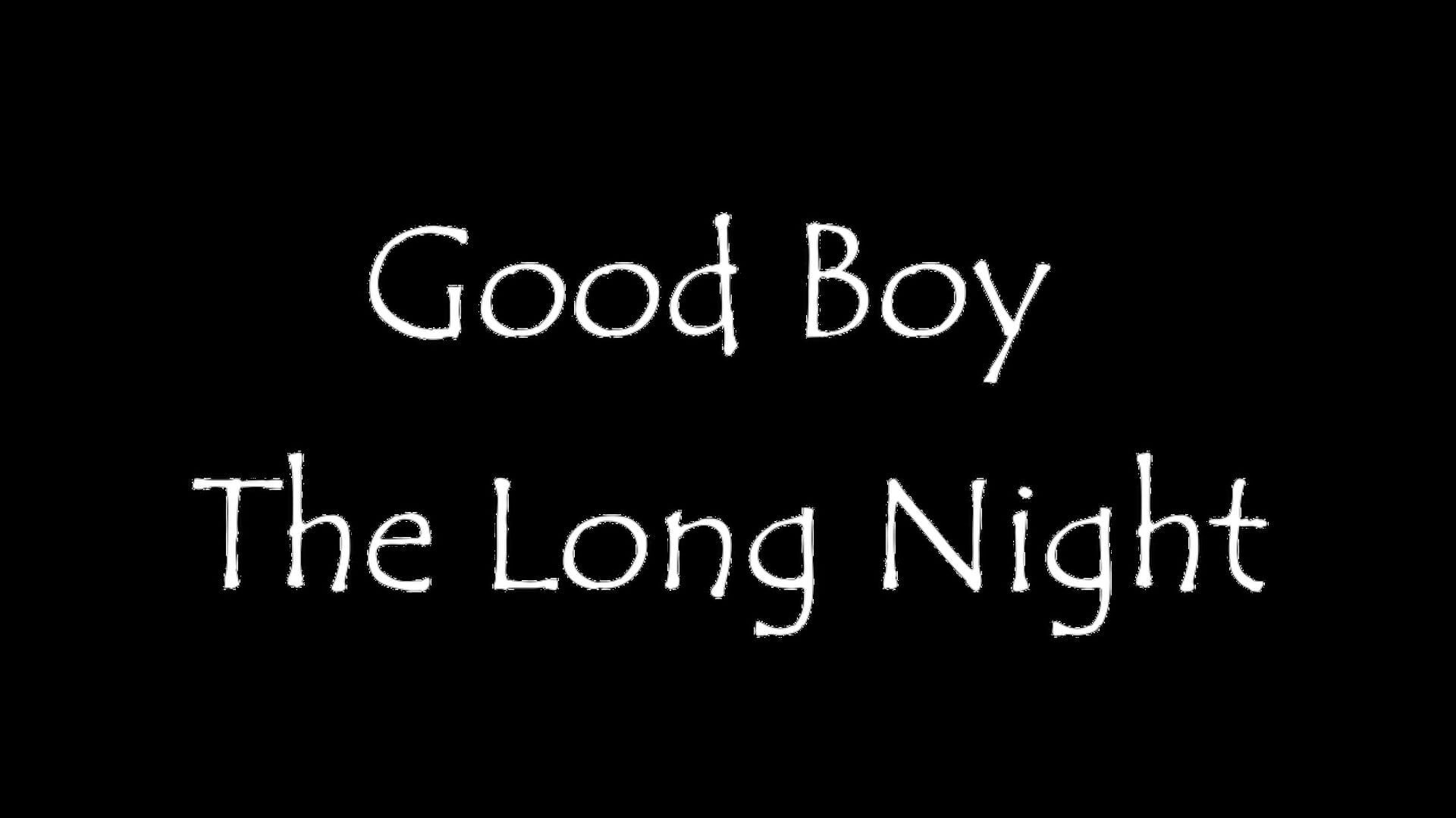 Artwork for Good Boy The Long Night