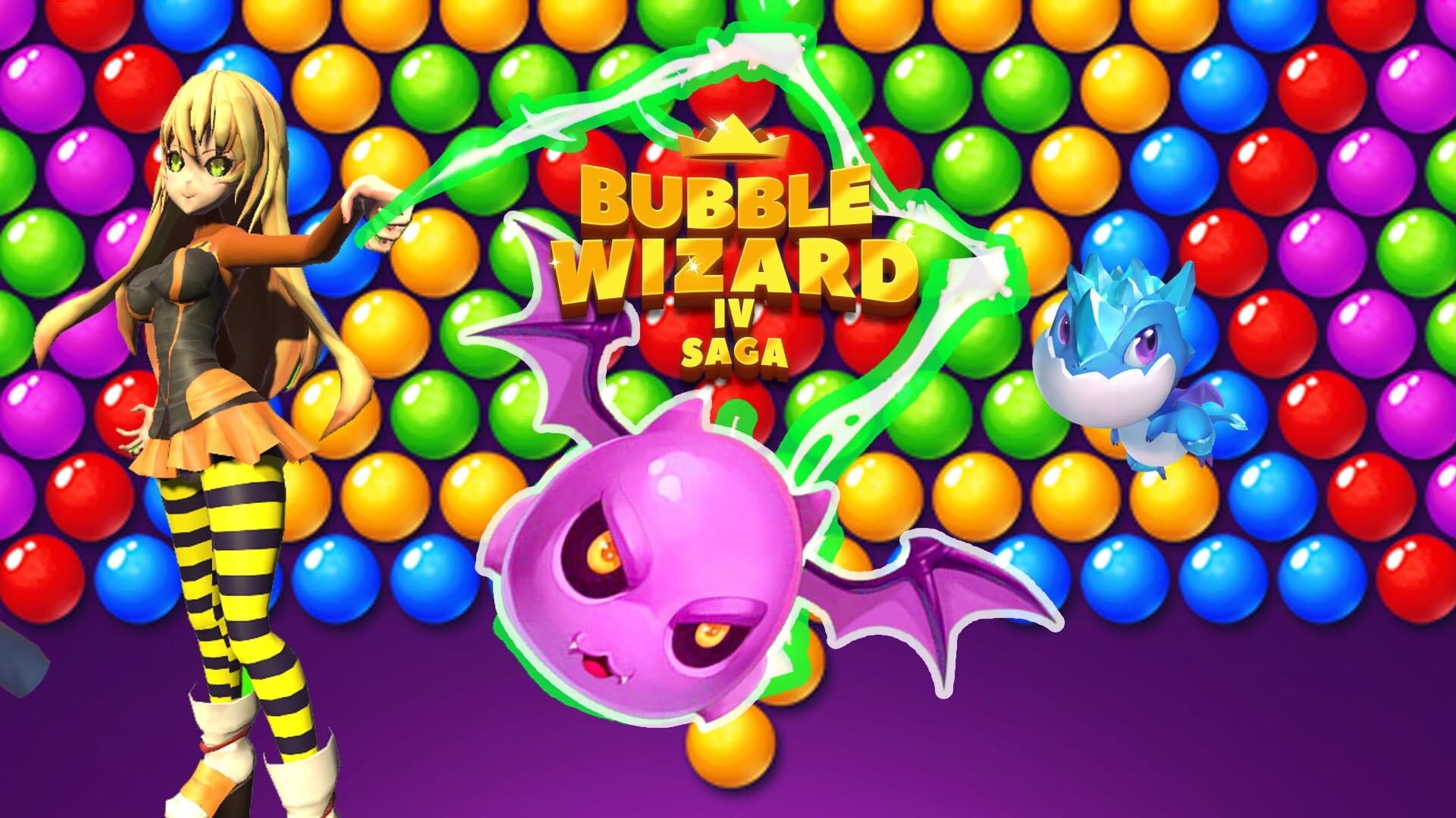 Bubble Wizard IV Saga artwork