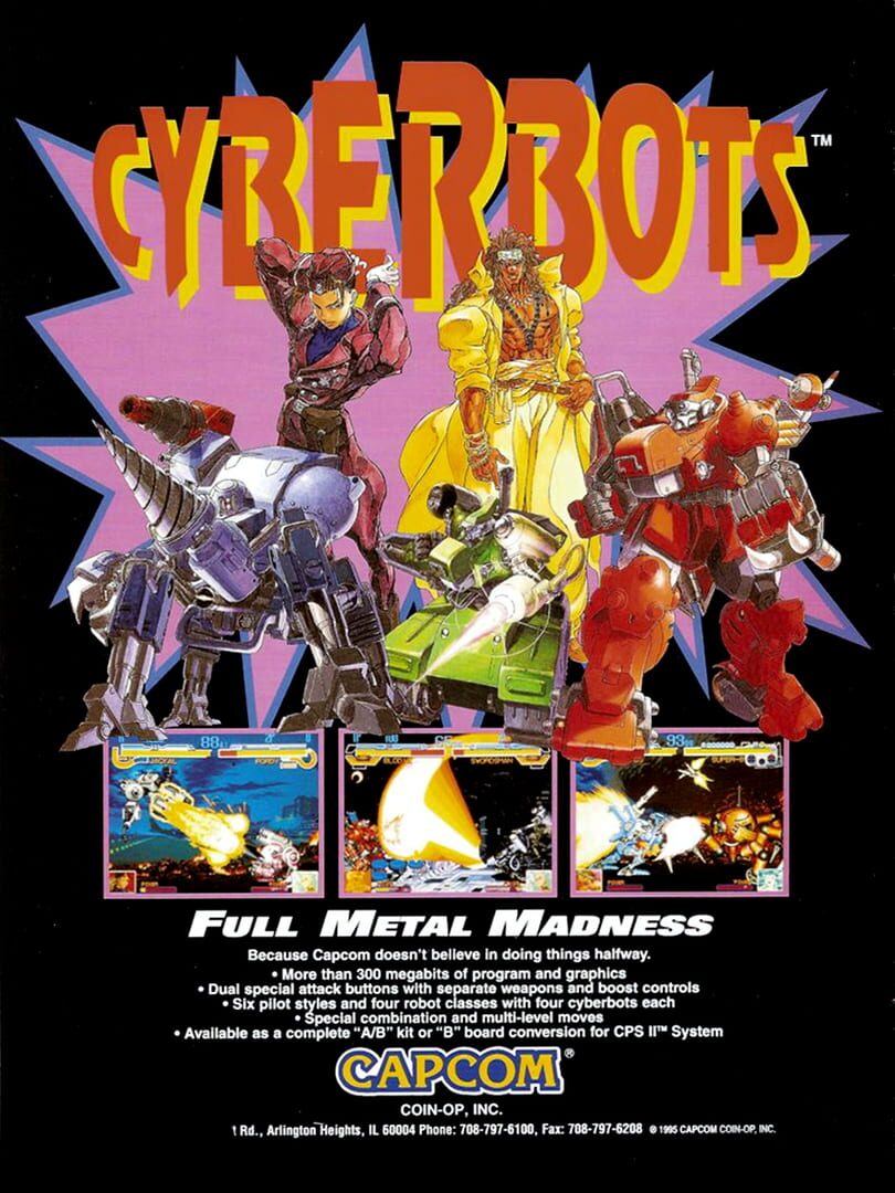 Cyberbots: Fullmetal Madness artwork