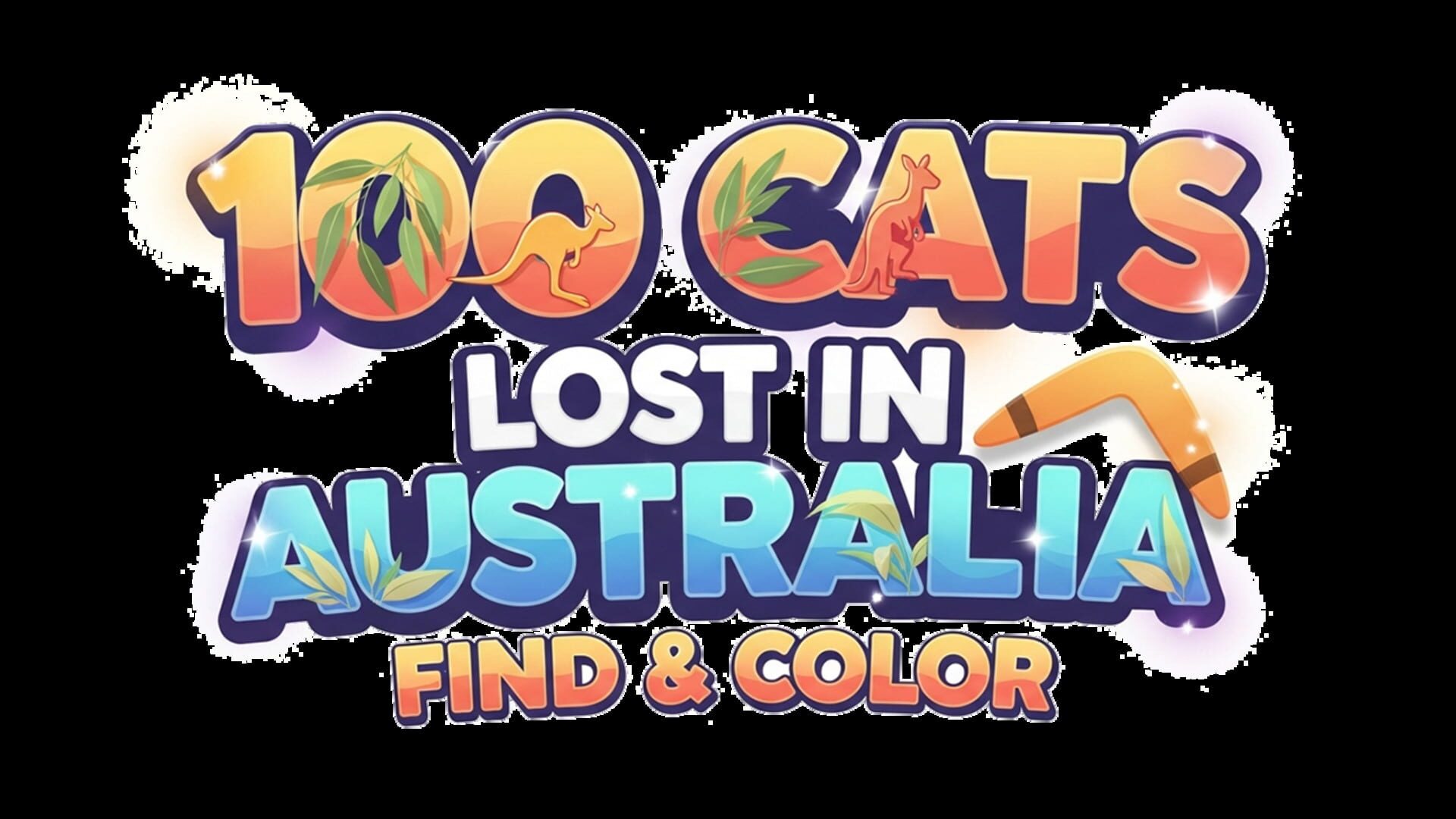 100 Cats Lost in Australia Find & Color