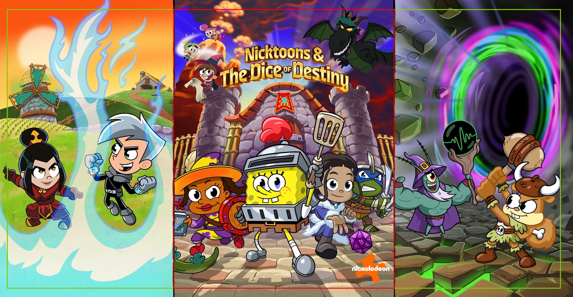 Nicktoons & The Dice of Destiny artwork
