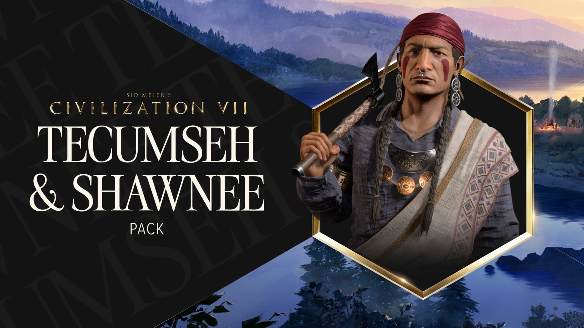 Sid Meier's Civilization VII: Tecumseh and Shawnee Pack artwork