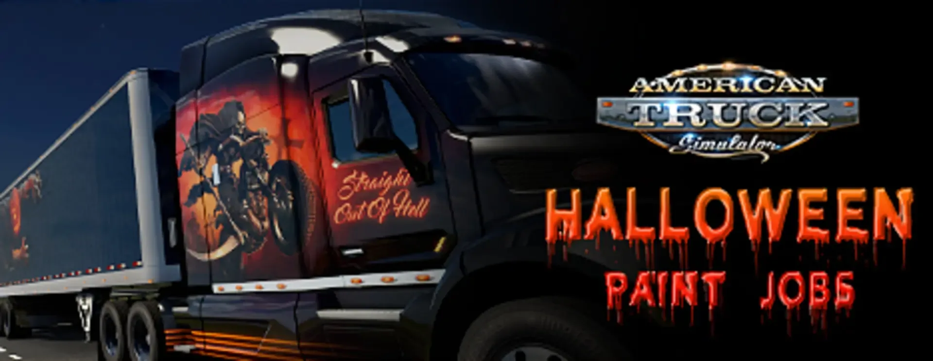 American Truck Simulator: Halloween Paint Jobs Pack