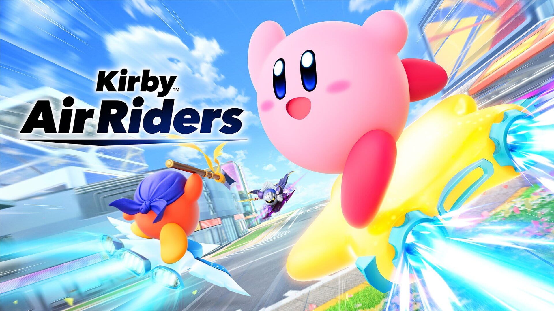 Kirby Air Riders artwork