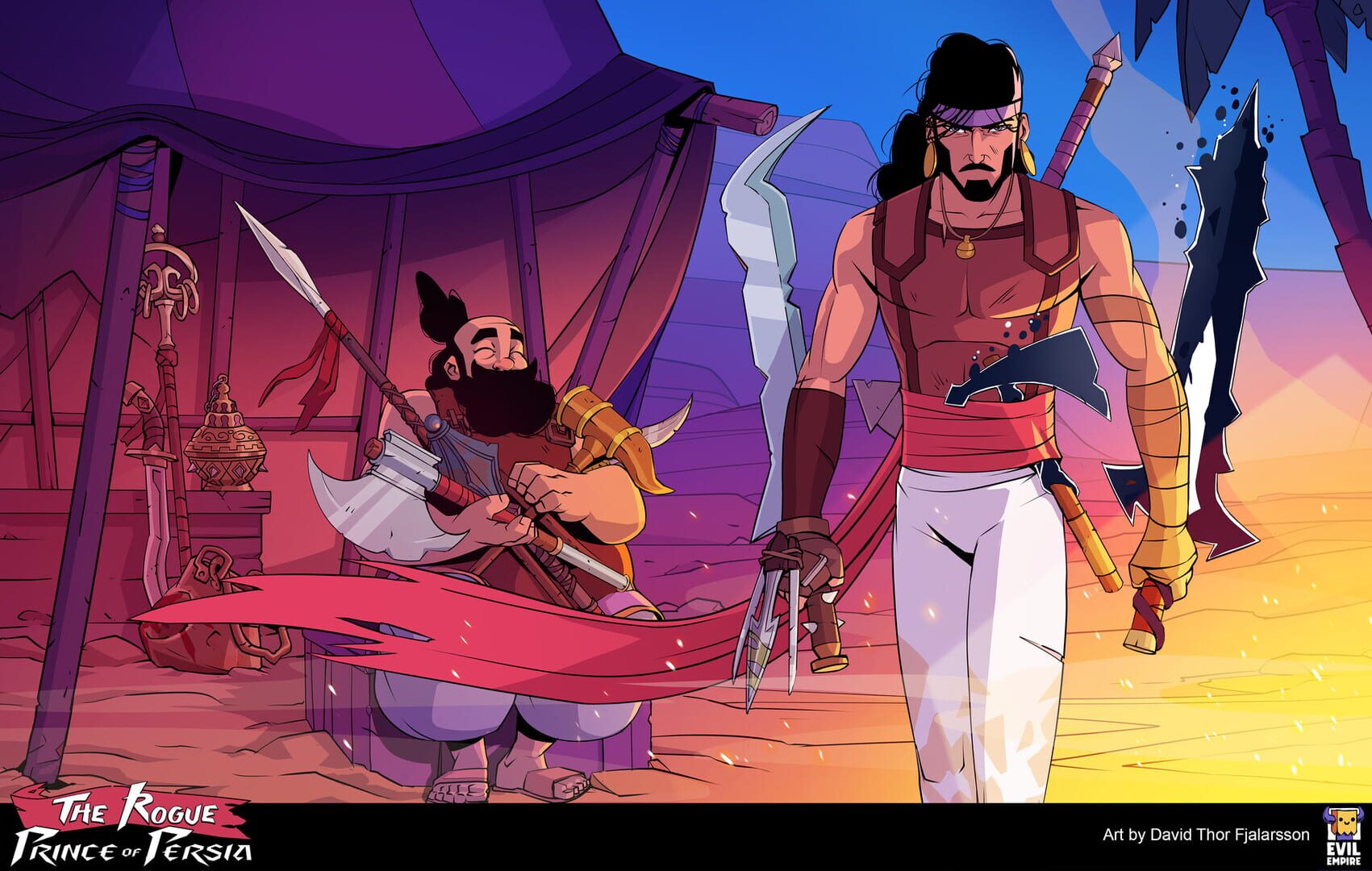 The Rogue Prince of Persia artwork