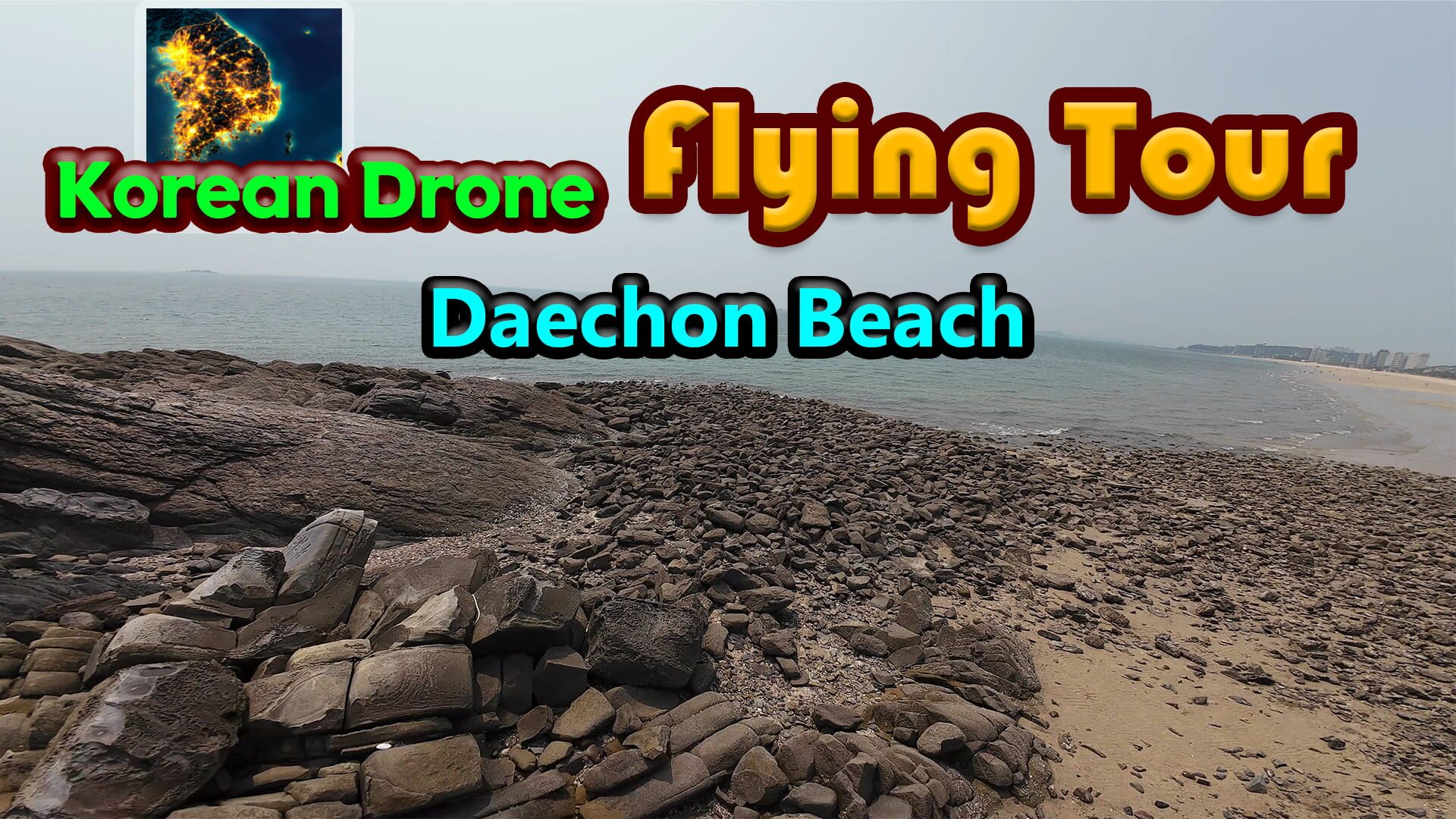 Artwork for Korean Drone Flying Tour Daechon Beach