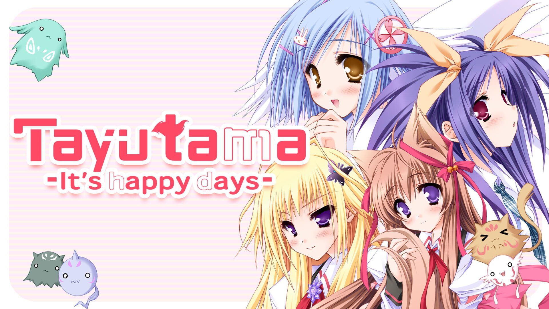 Tayutama: It's happy days artwork