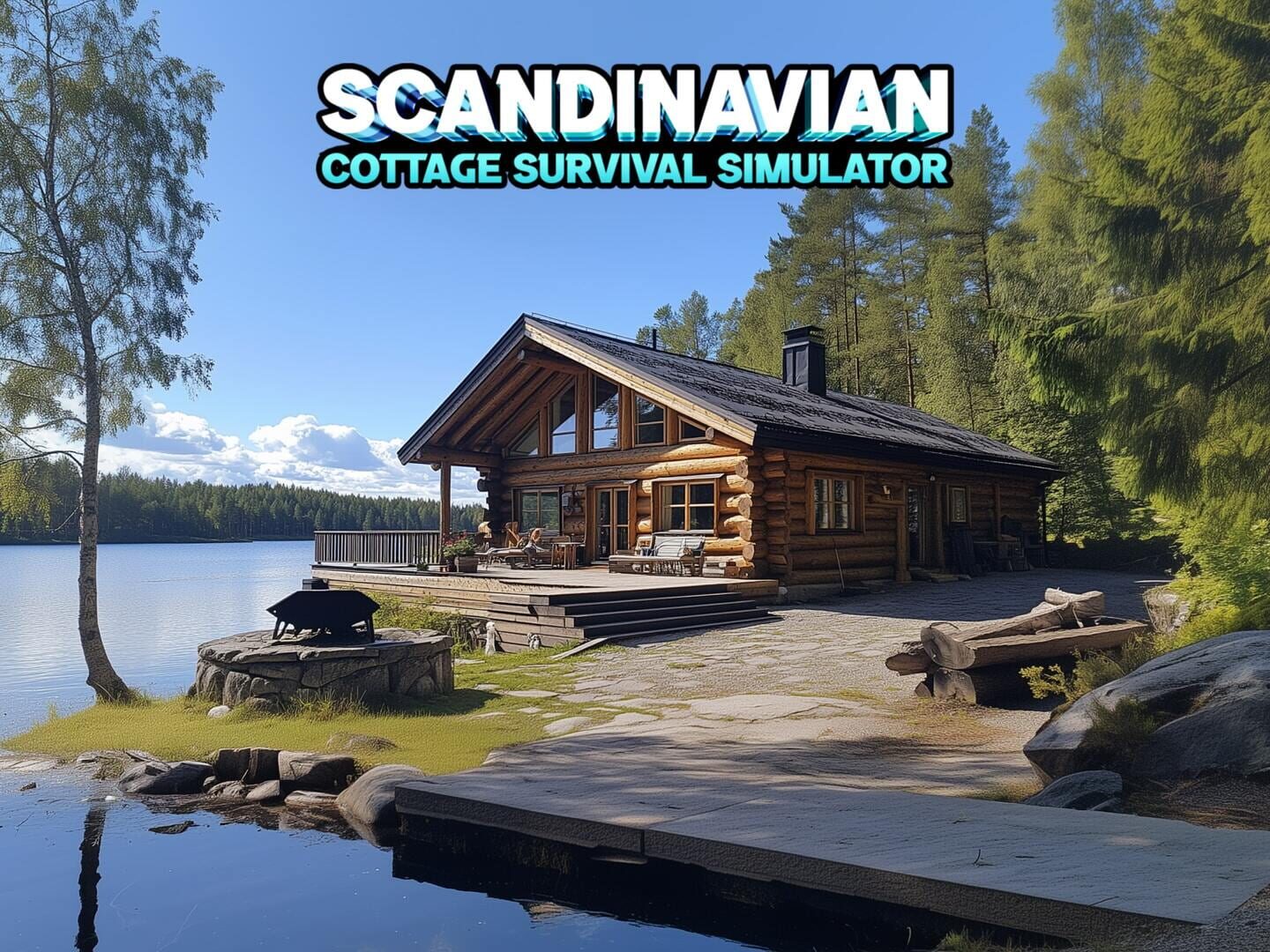 Scandinavian Cottage Survival Simulator artwork