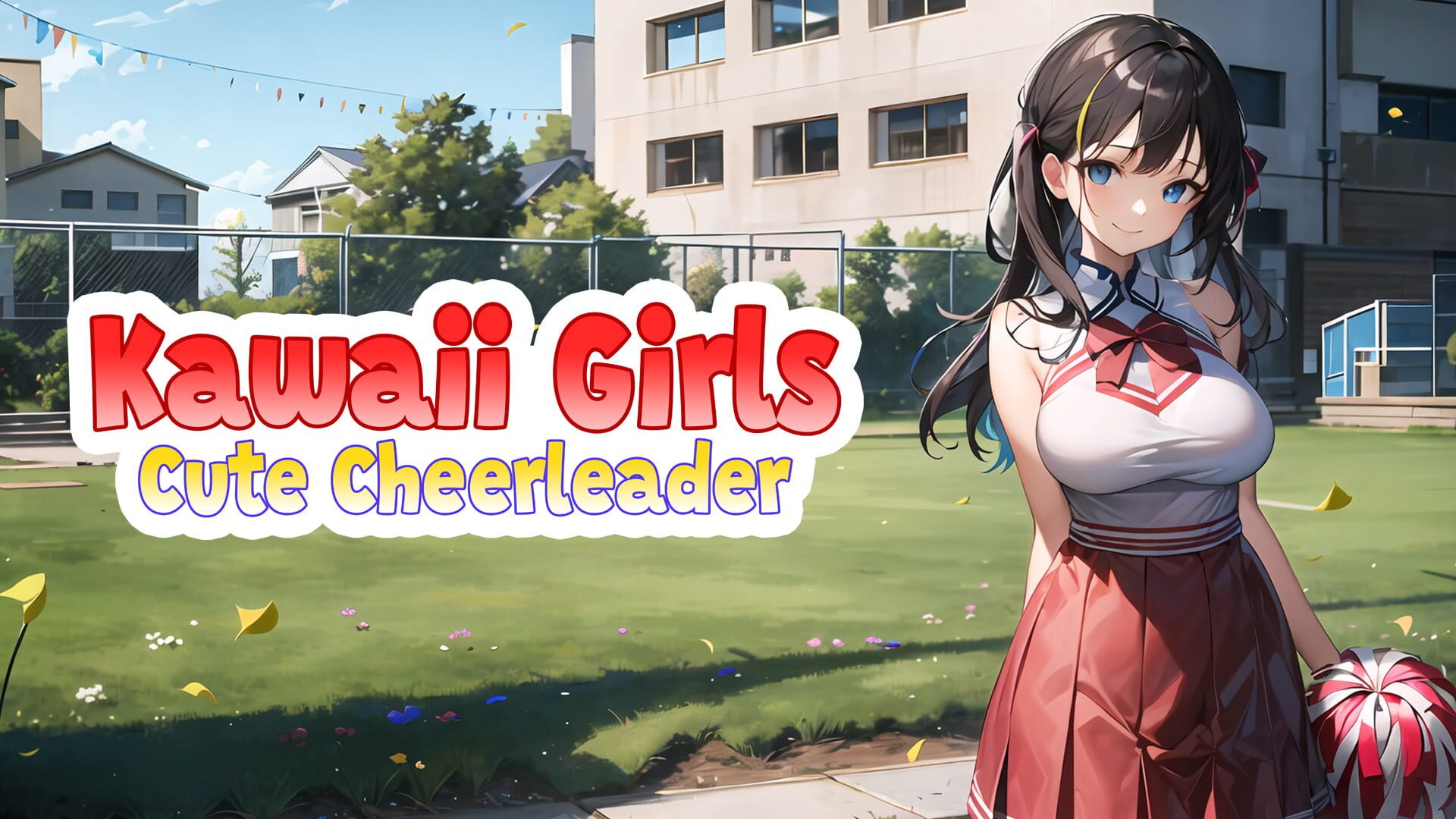 Artwork for Kawaii Girls: Cute Cheerleader