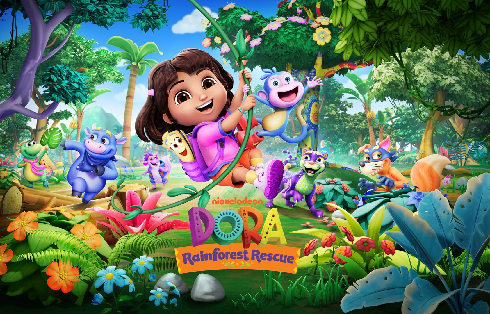 Dora: Rainforest Rescue artwork