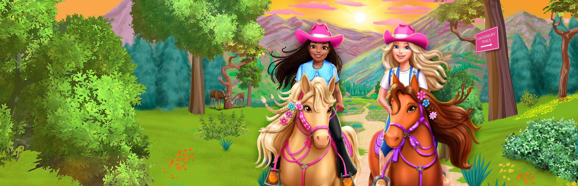Barbie Horse Trails artwork