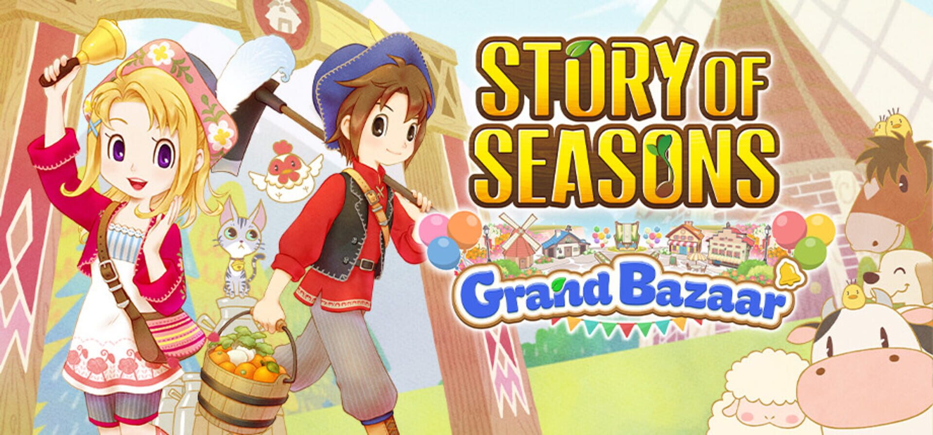 Story of Seasons: Grand Bazaar artwork