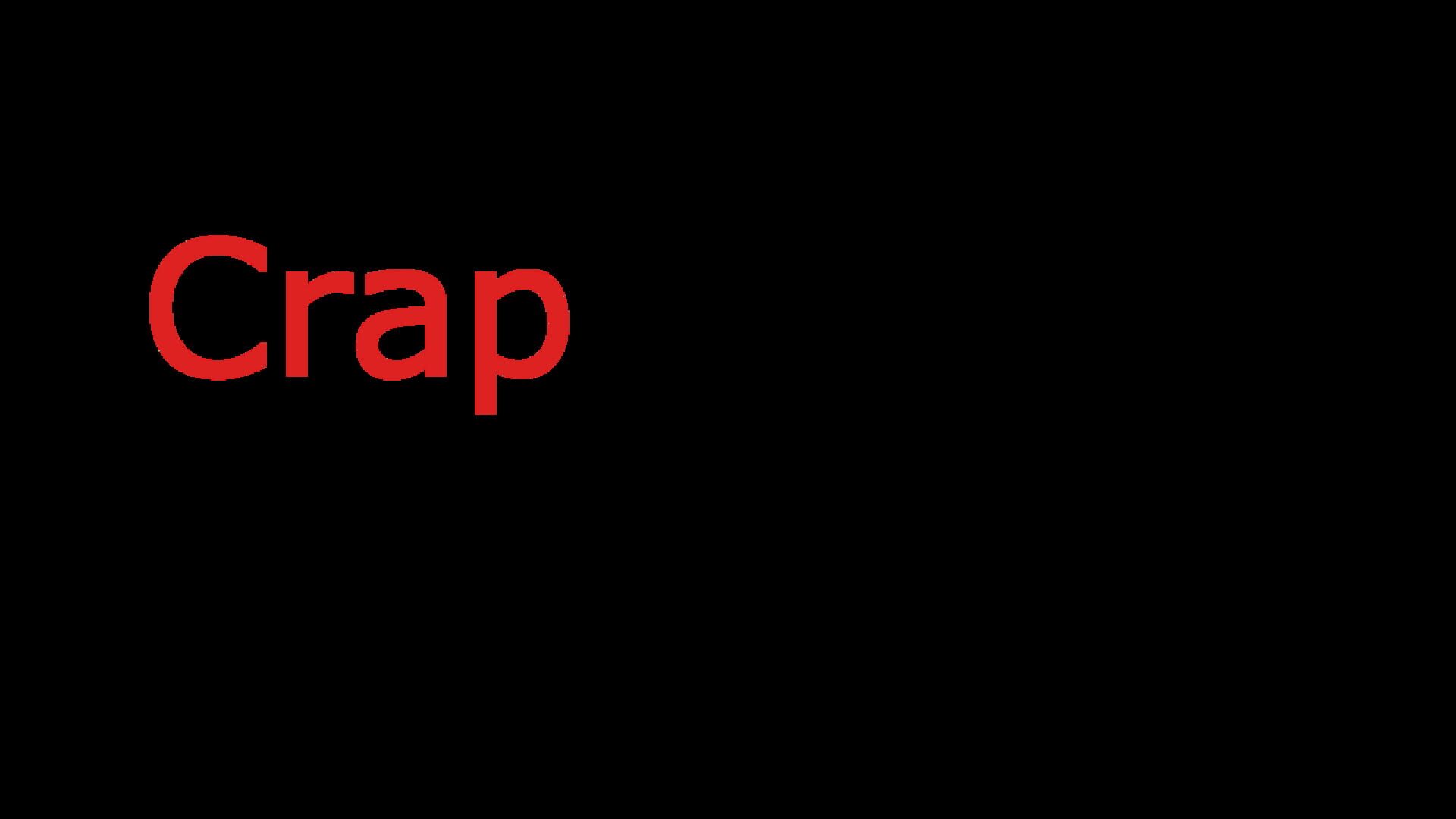 Crap Game, Don’t Play artwork