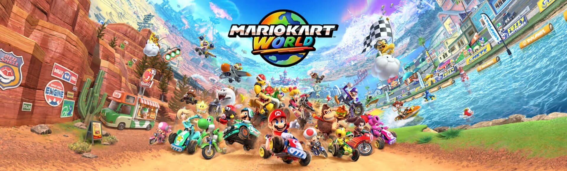 Mario Kart World artwork
