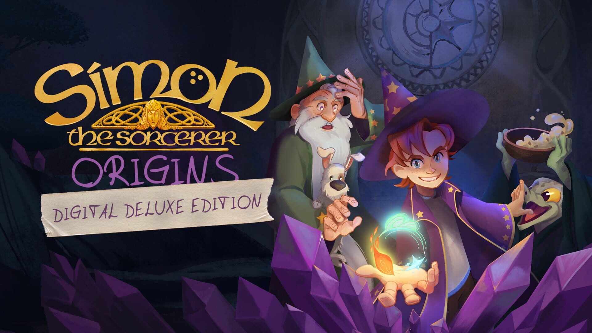Simon the Sorcerer: Origins - Digital Deluxe Edition artwork