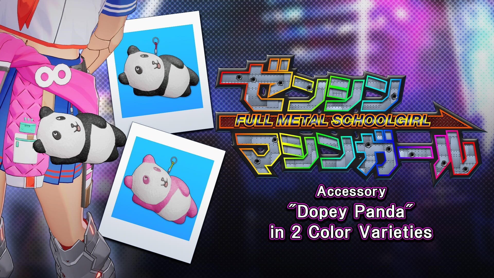 Full Metal Schoolgirl: Accessory - "Dopey Panda" in 2 Color Varieties artwork