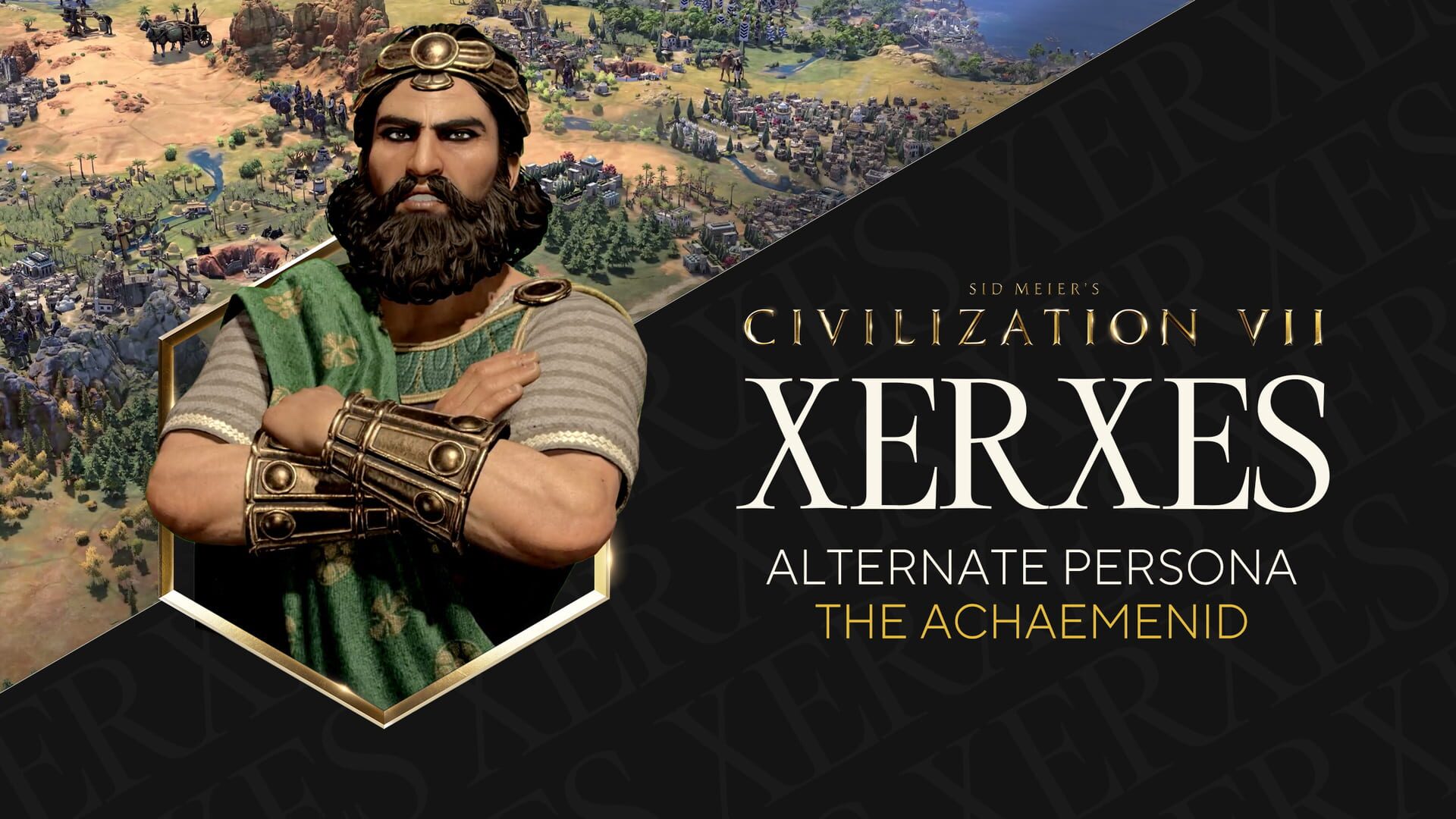 Sid Meier's Civilization VII: Xerxes (The Achaemenid) Persona artwork