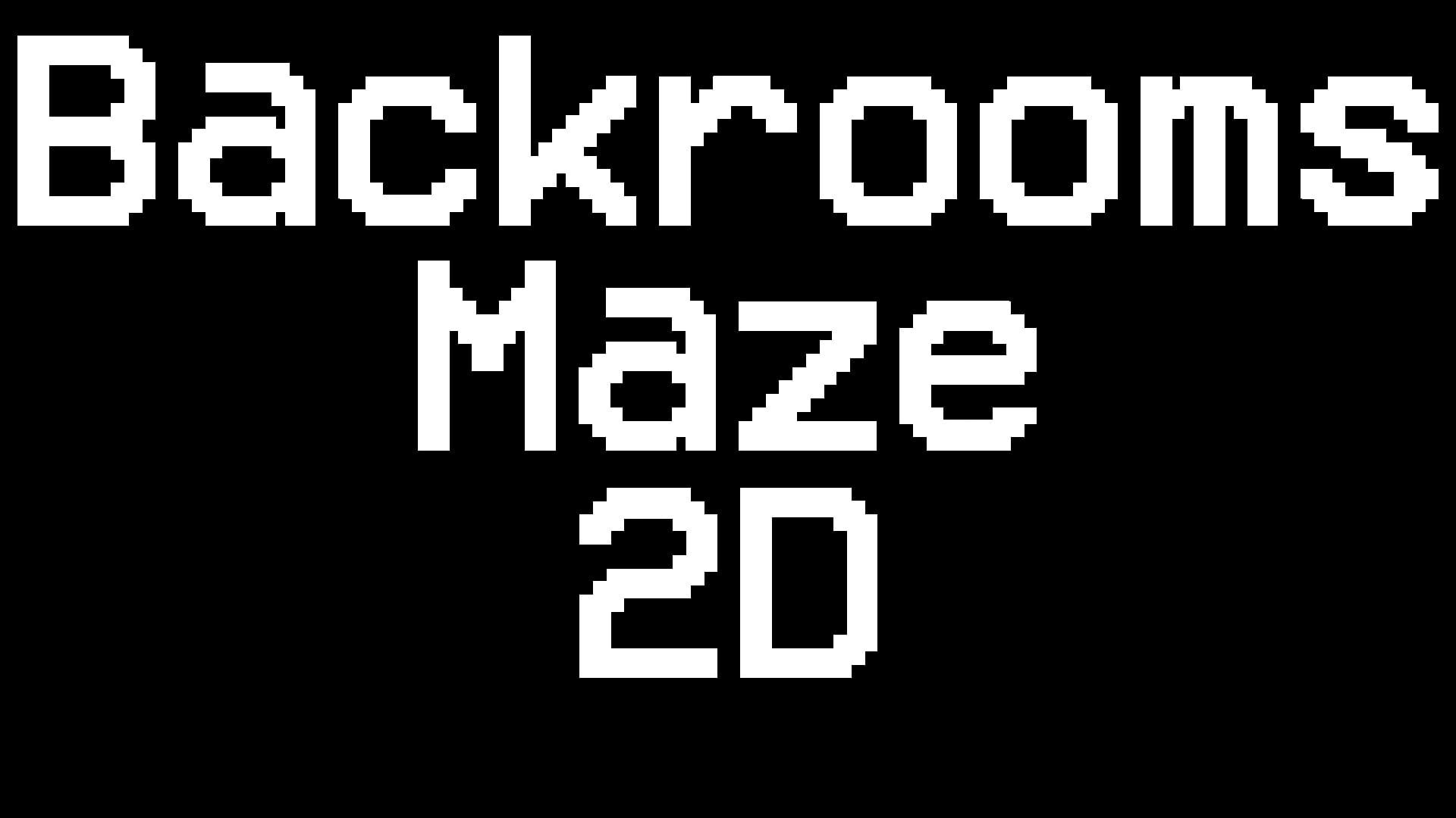 Backrooms Maze 2D
