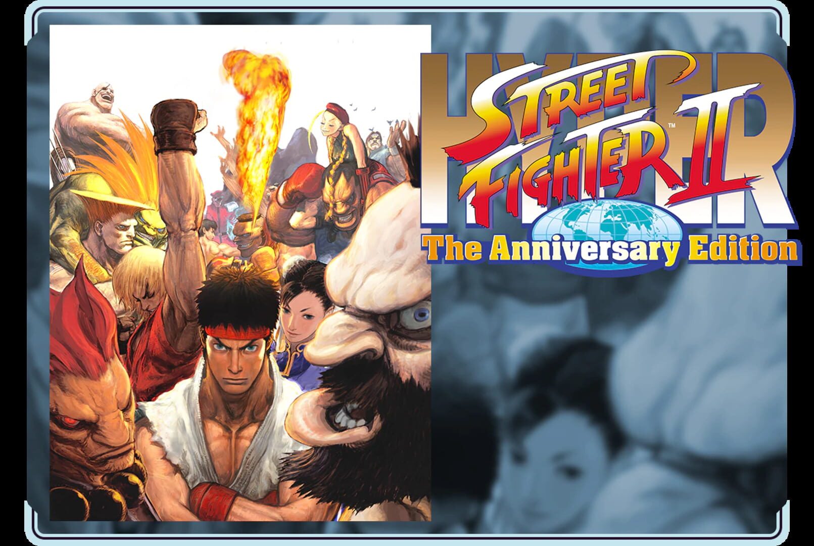 Hyper Street Fighter II: The Anniversary Edition artwork