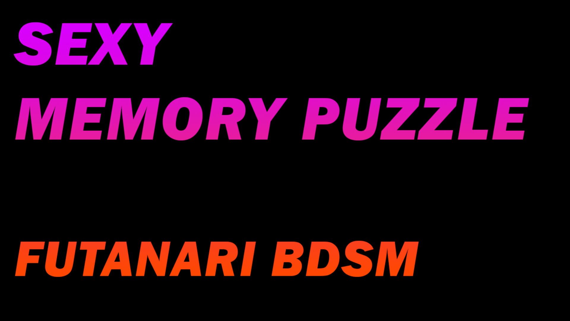 Sexy Memory Puzzle: Futanari BDSM