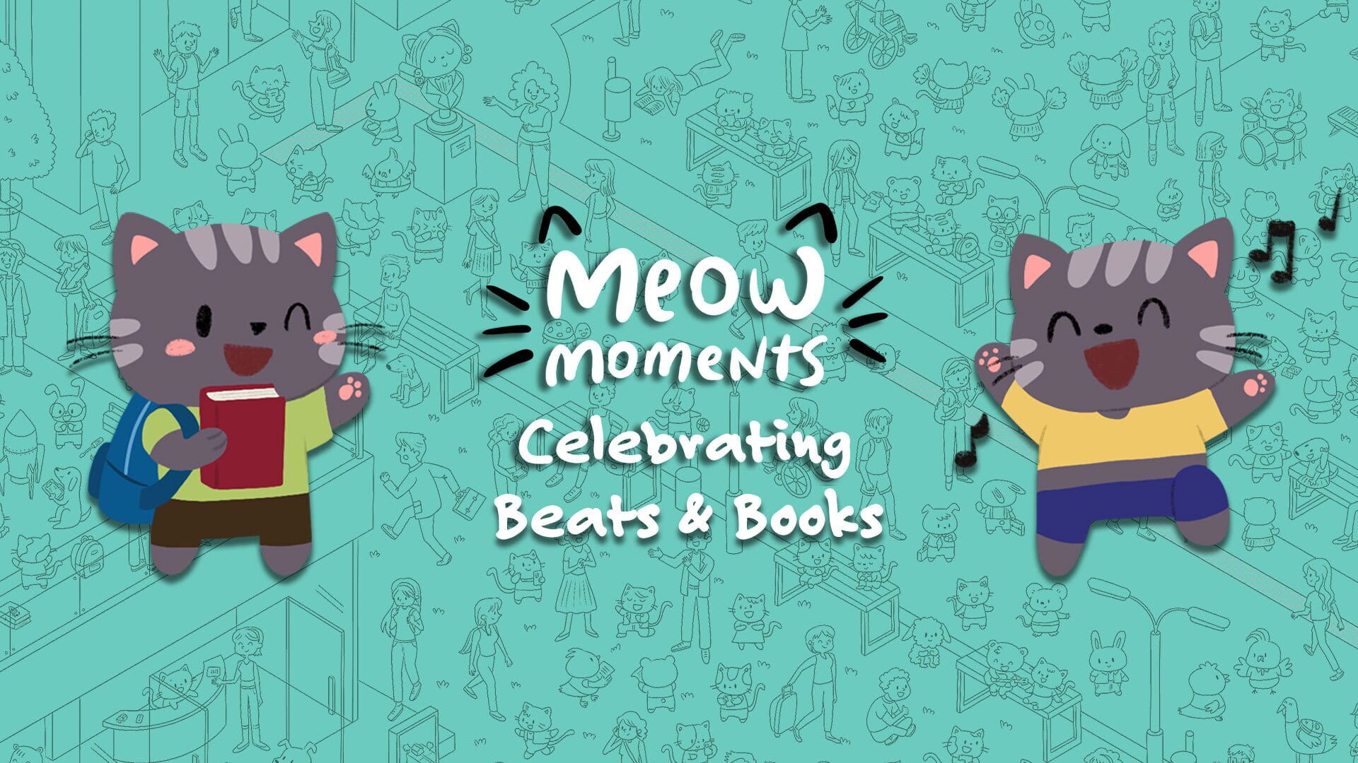 Meow Moments: Celebrating Beats & Books artwork