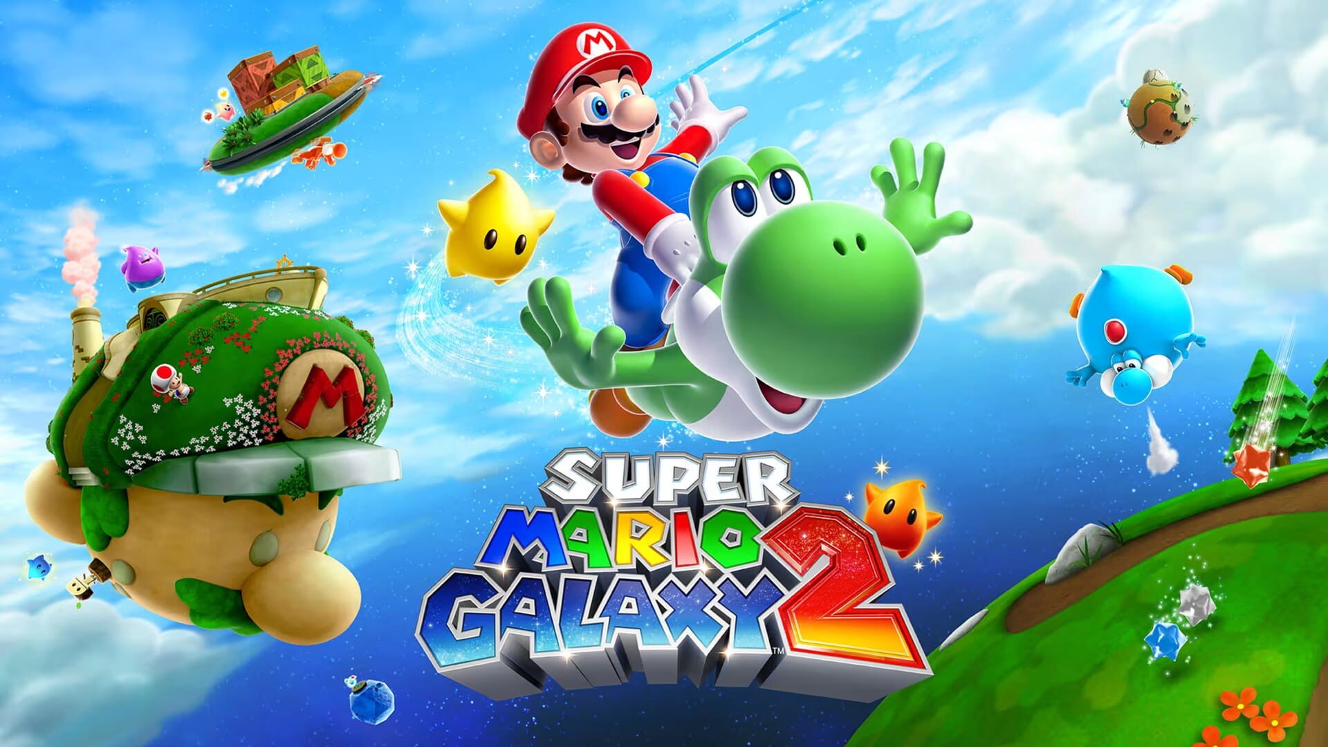 Super Mario Galaxy 2 artwork