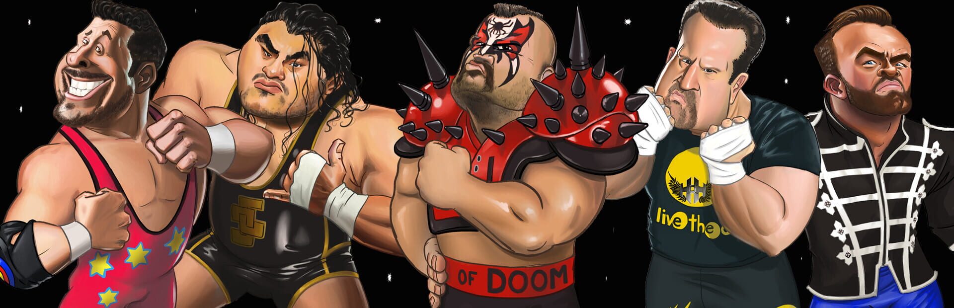 RetroMania Wrestling artwork
