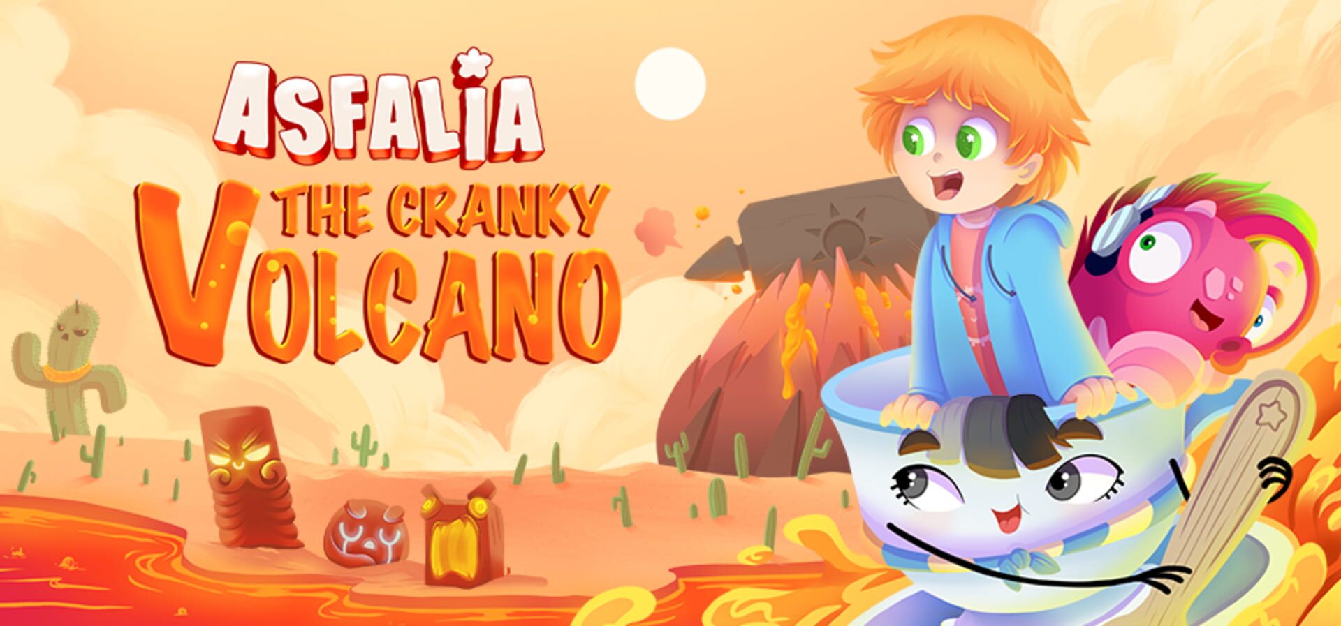 Asfalia: The Cranky Volcano artwork