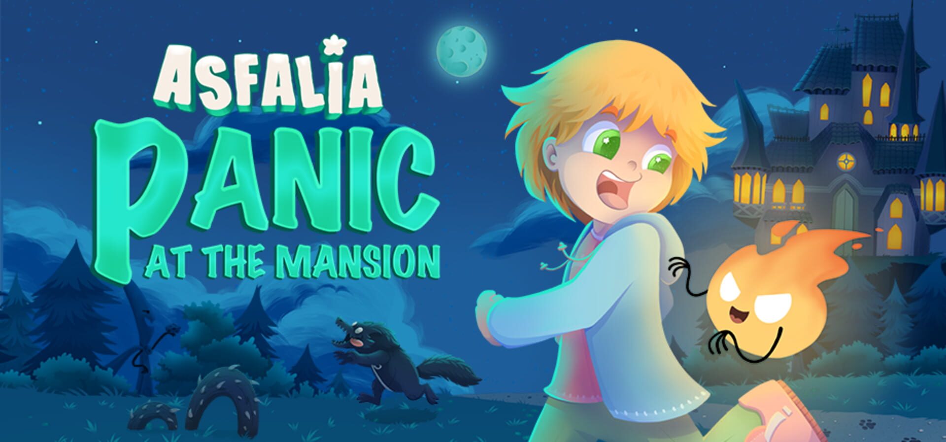 Asfalia: Panic at the Mansion artwork