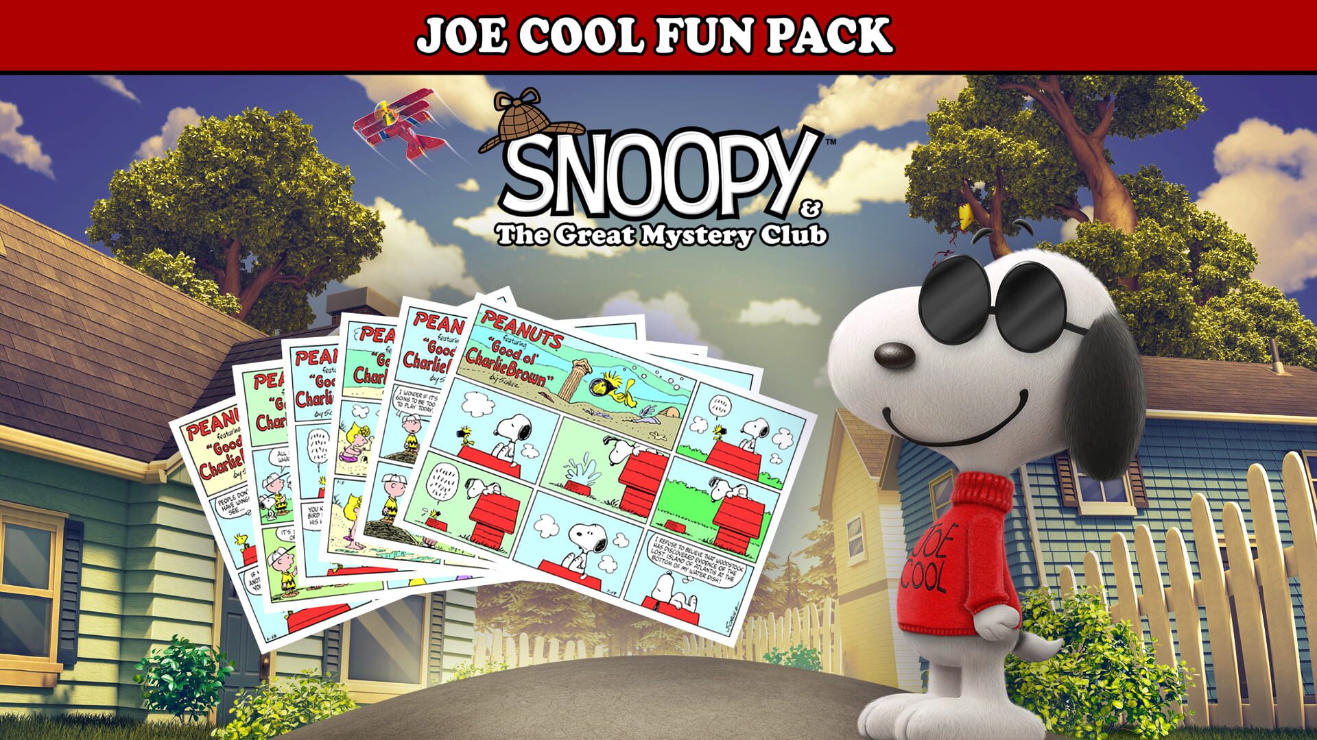 Snoopy & The Great Mystery Club: Joe Cool Fun Pack artwork