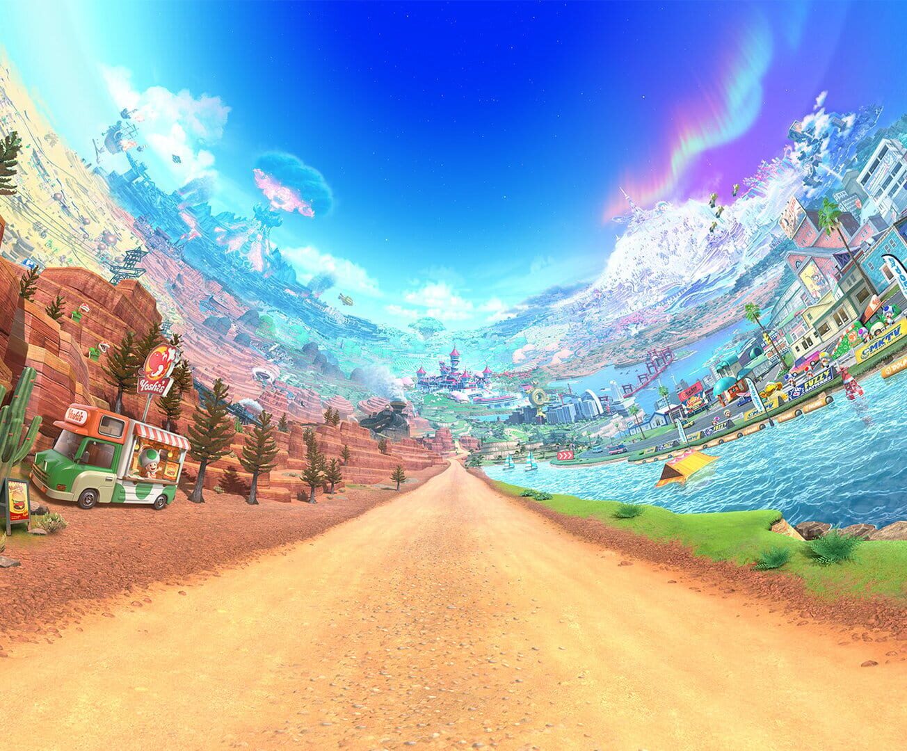 Mario Kart World artwork