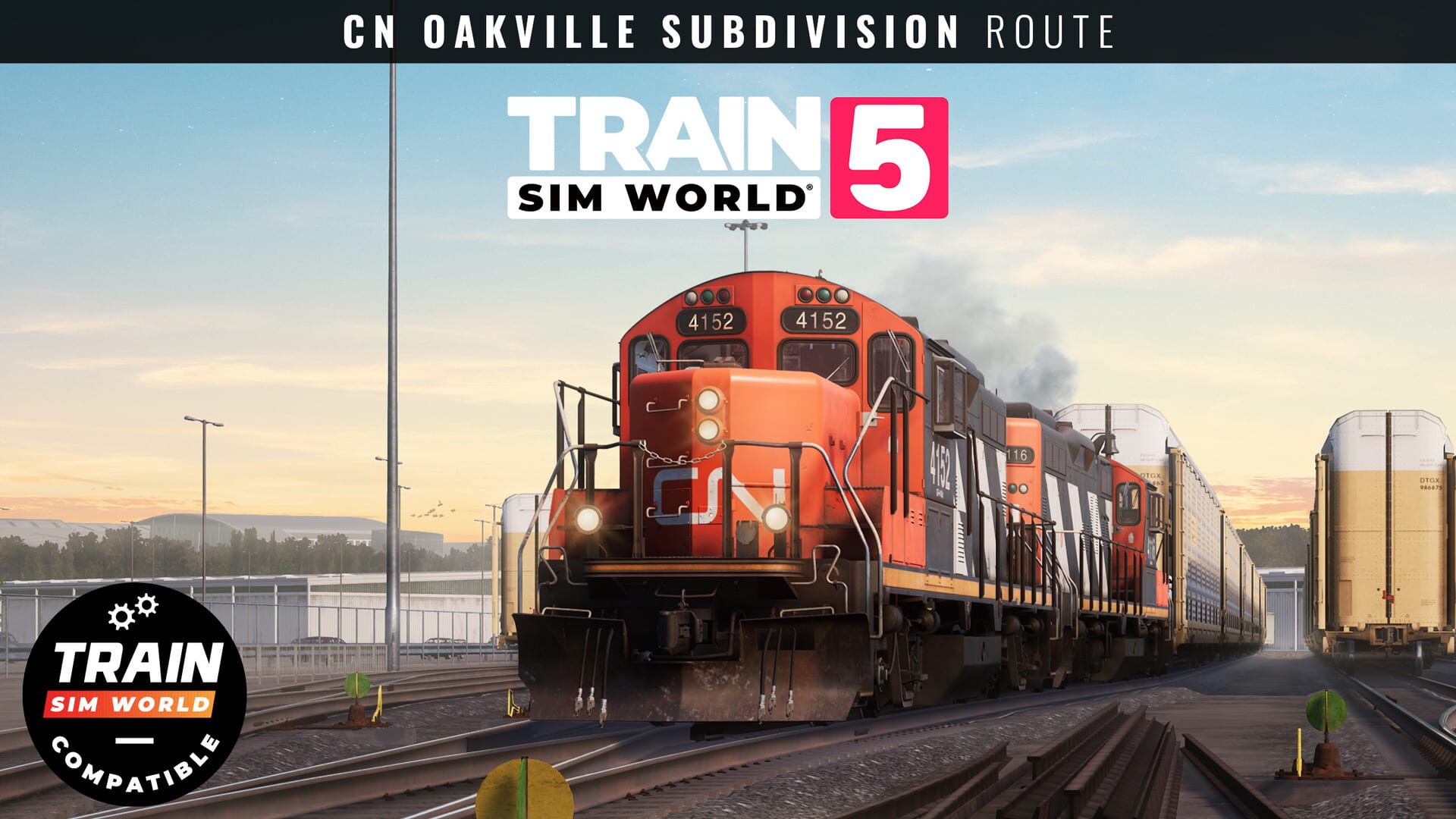 Train Sim World 5: Canadian National Oakville Subdivision: Hamilton - Oakville Route Add-On