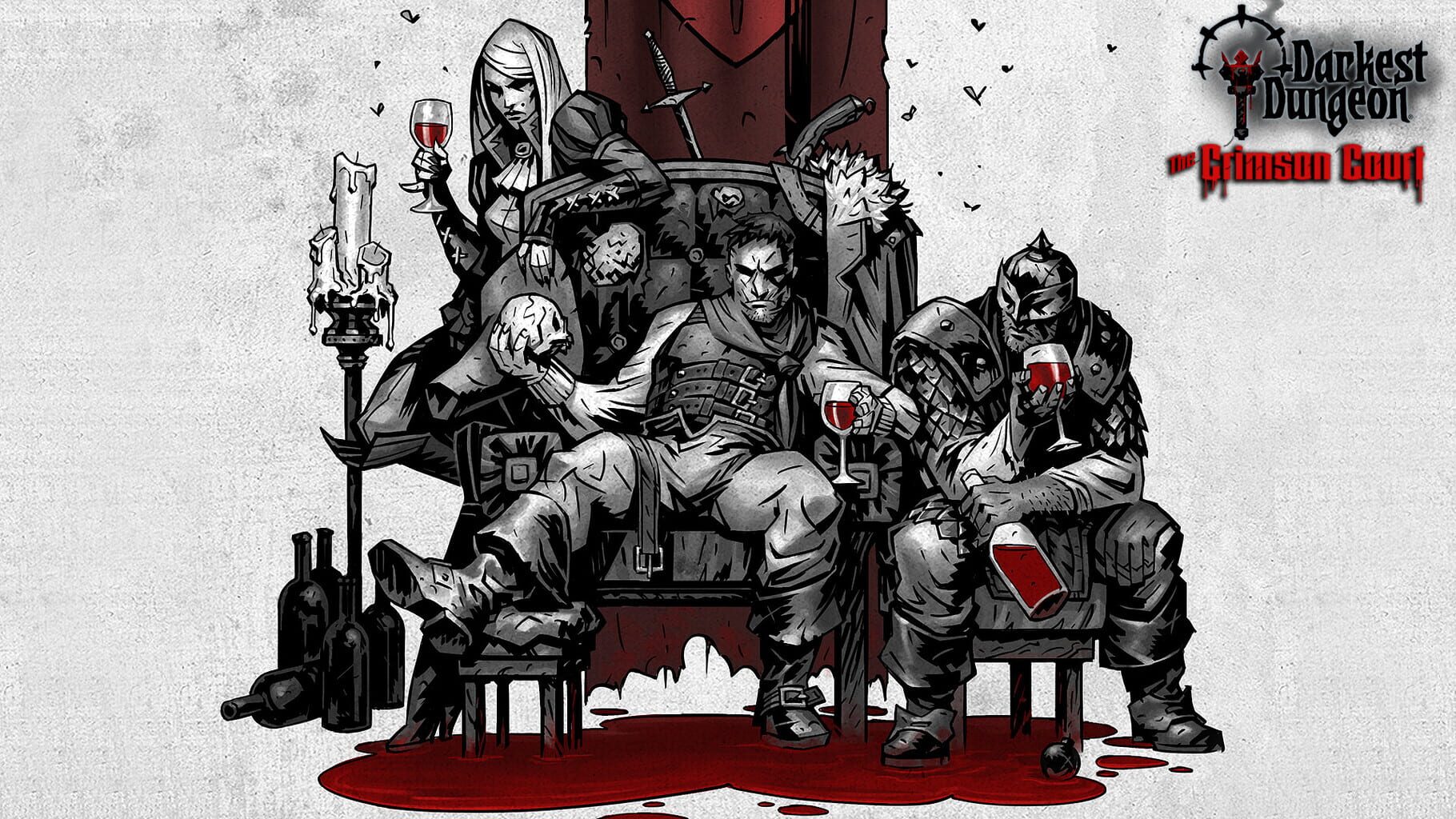 Darkest Dungeon: The Crimson Court artwork